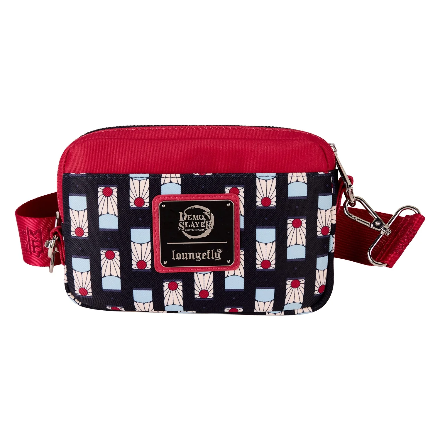 Loungefly x Demon Slayer Tanjiro AOP Sling Bag - Image 4