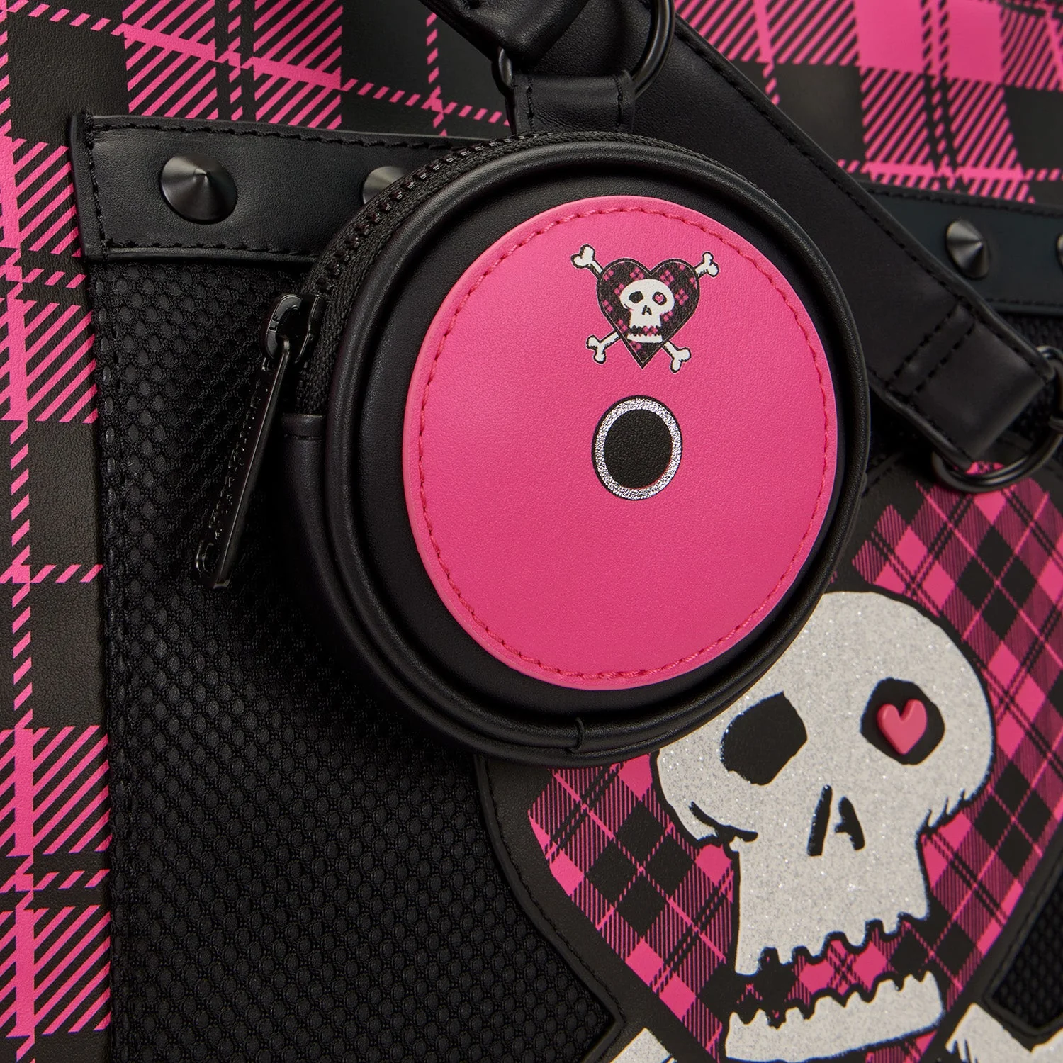 Loungefly x Avril Lavigne Logo Tote Crossbody Bag with Coin Bag - Image 4