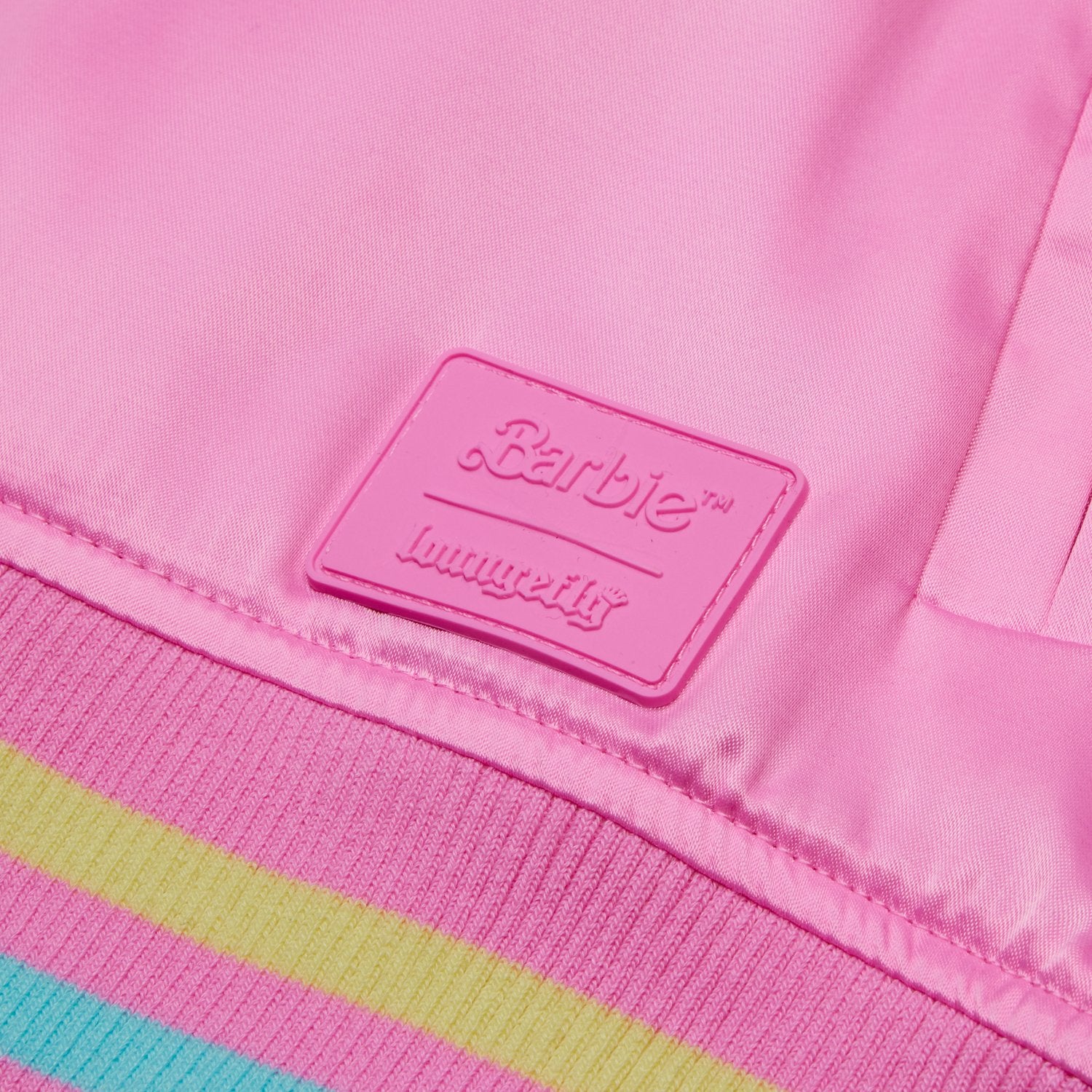 Loungefly x Barbie 65th Anniversary Bomber Jacket - Image 7
