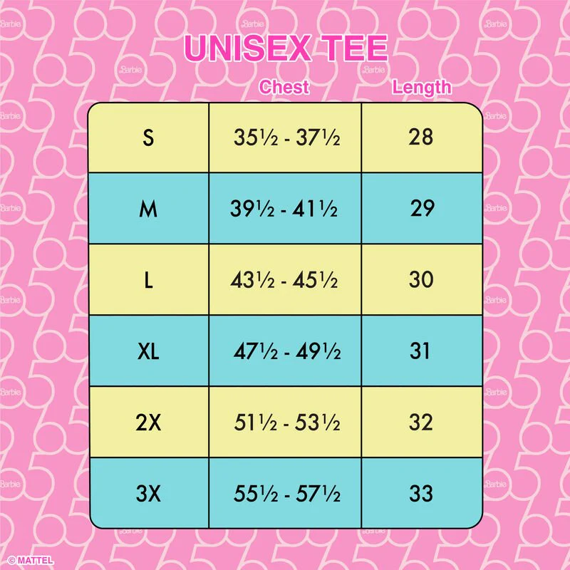 Loungefly x Barbie 65th Anniversary Tee Shirt - Image 3