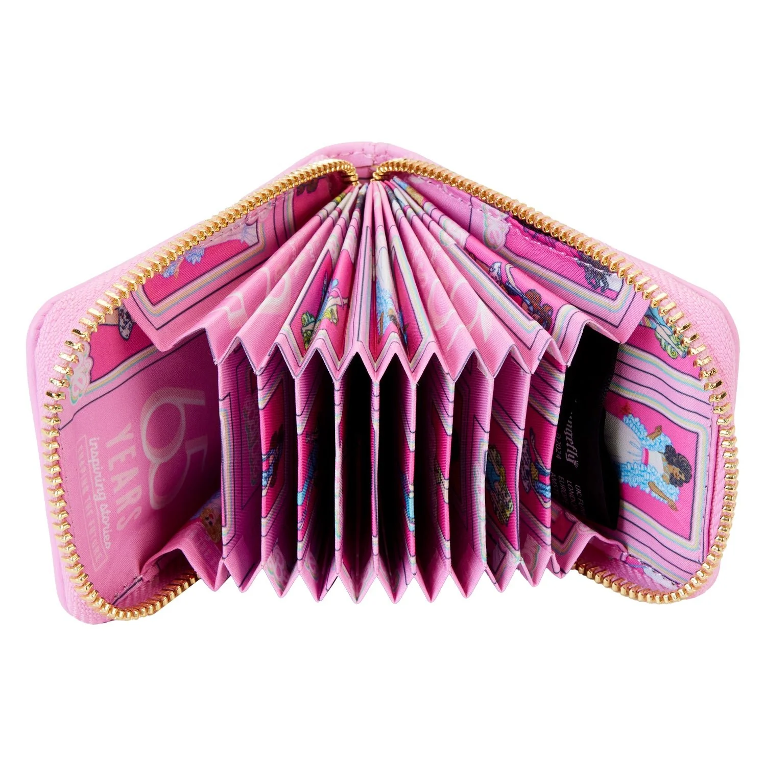 Loungefly x Barbie Doll Box Triple Lenticular Zip Around Wallet - Image 6