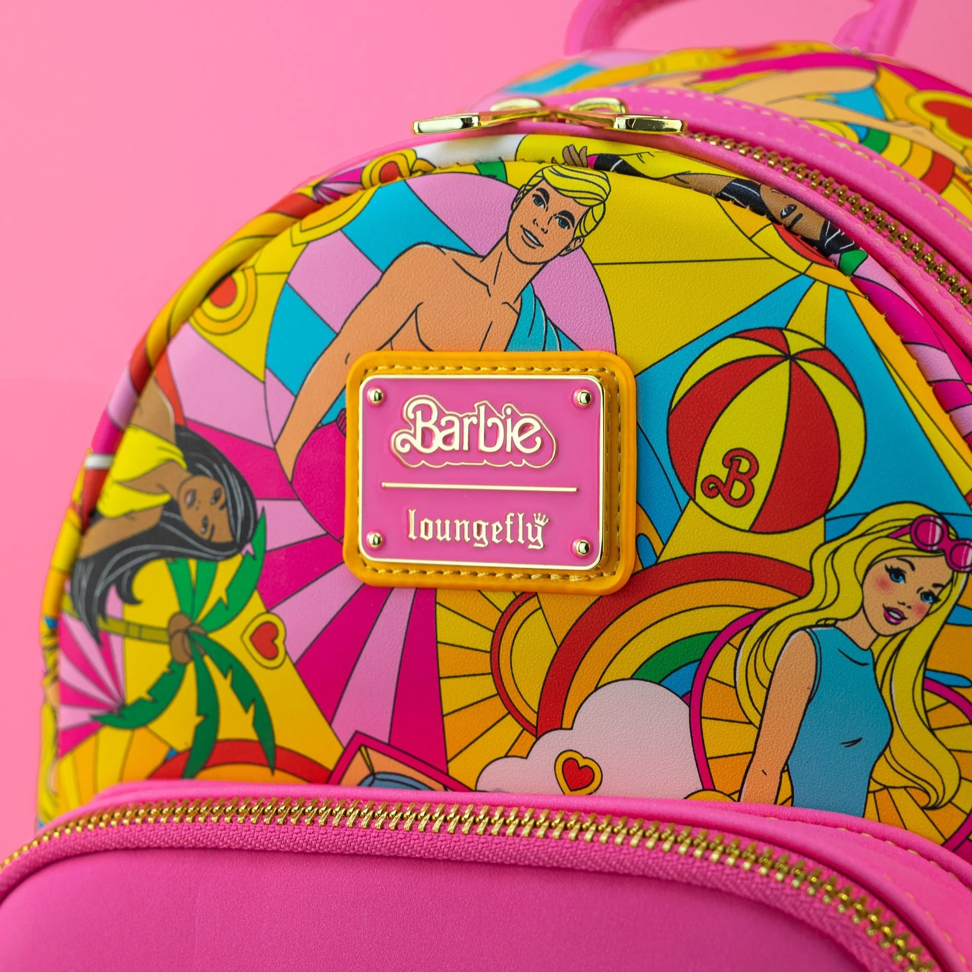 Loungefly x Barbie Fun in the Sun Mini Backpack - Image 2
