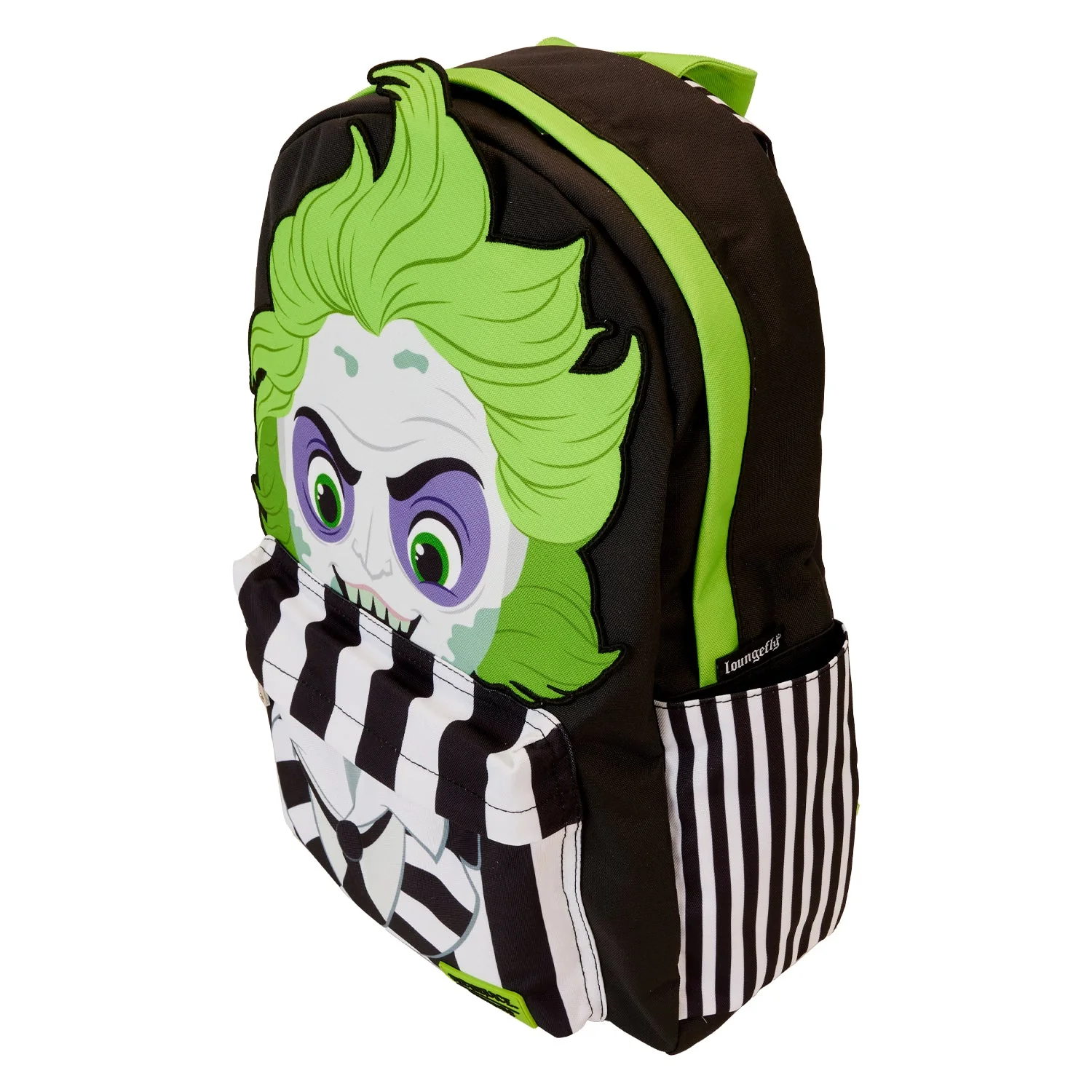 Loungefly x Beetlejuice Cosplay Full Size Nylon Backpack - Image 3