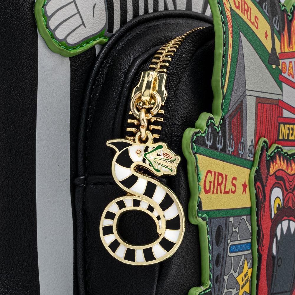 Loungefly x Beetlejuice Dantes Inferno Mini Backpack - Image 4