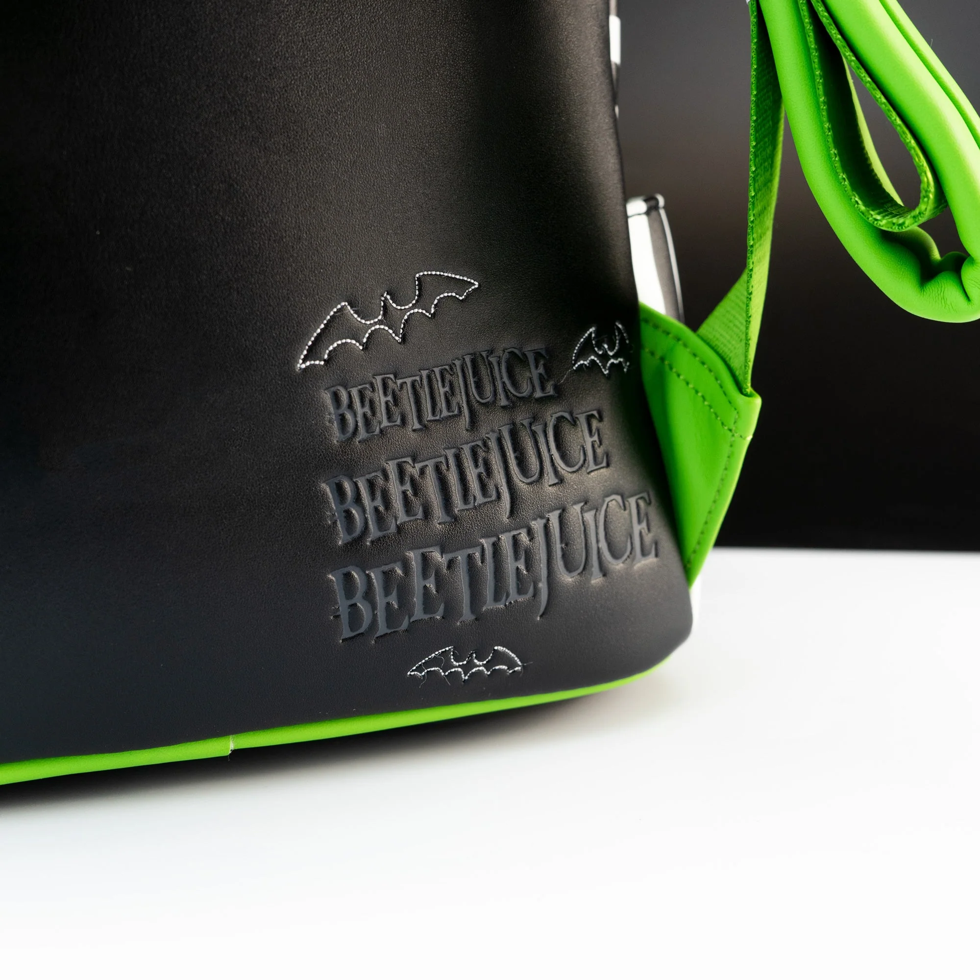 Loungefly x Beetlejuice Lydia Wedding Dome Pocket Mini Backpack - Image 4