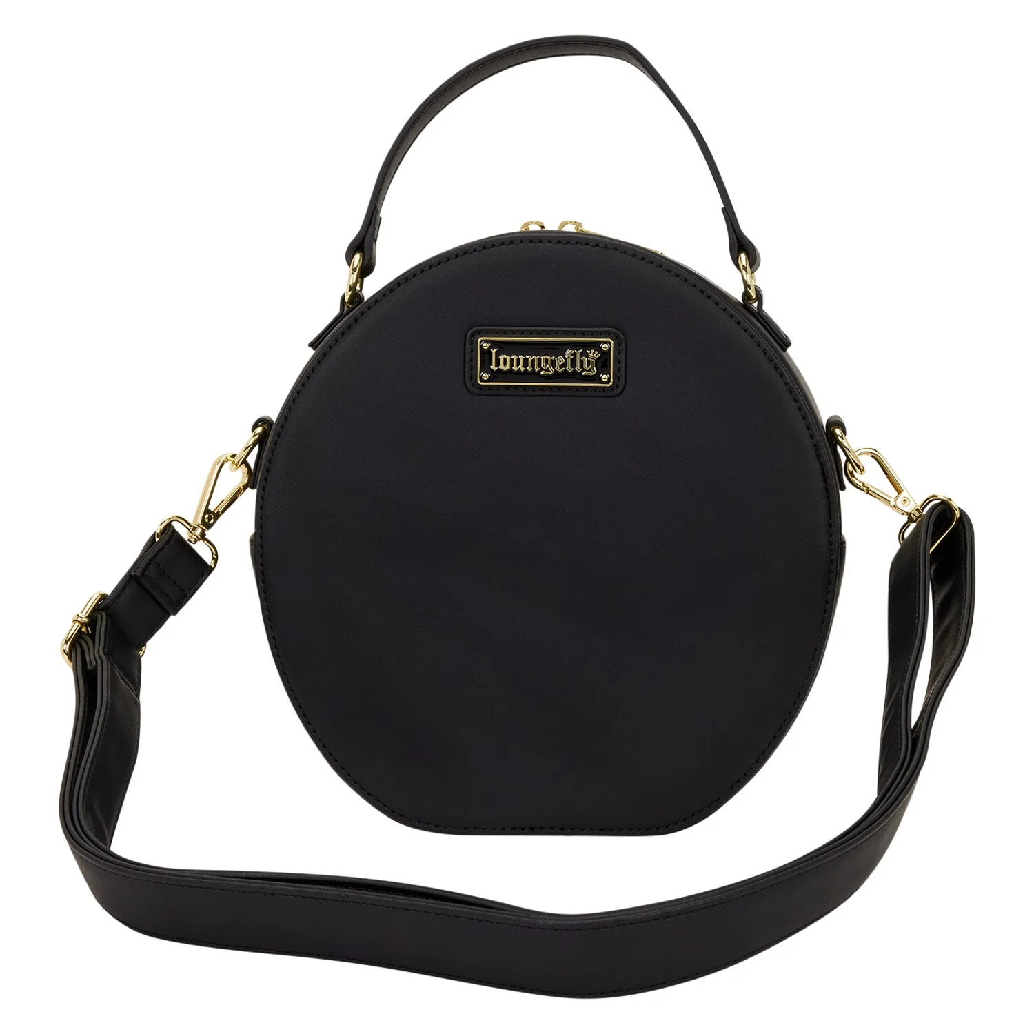 Loungefly Originals Black Quilted Pin Trader Crossbody Bag - Image 3