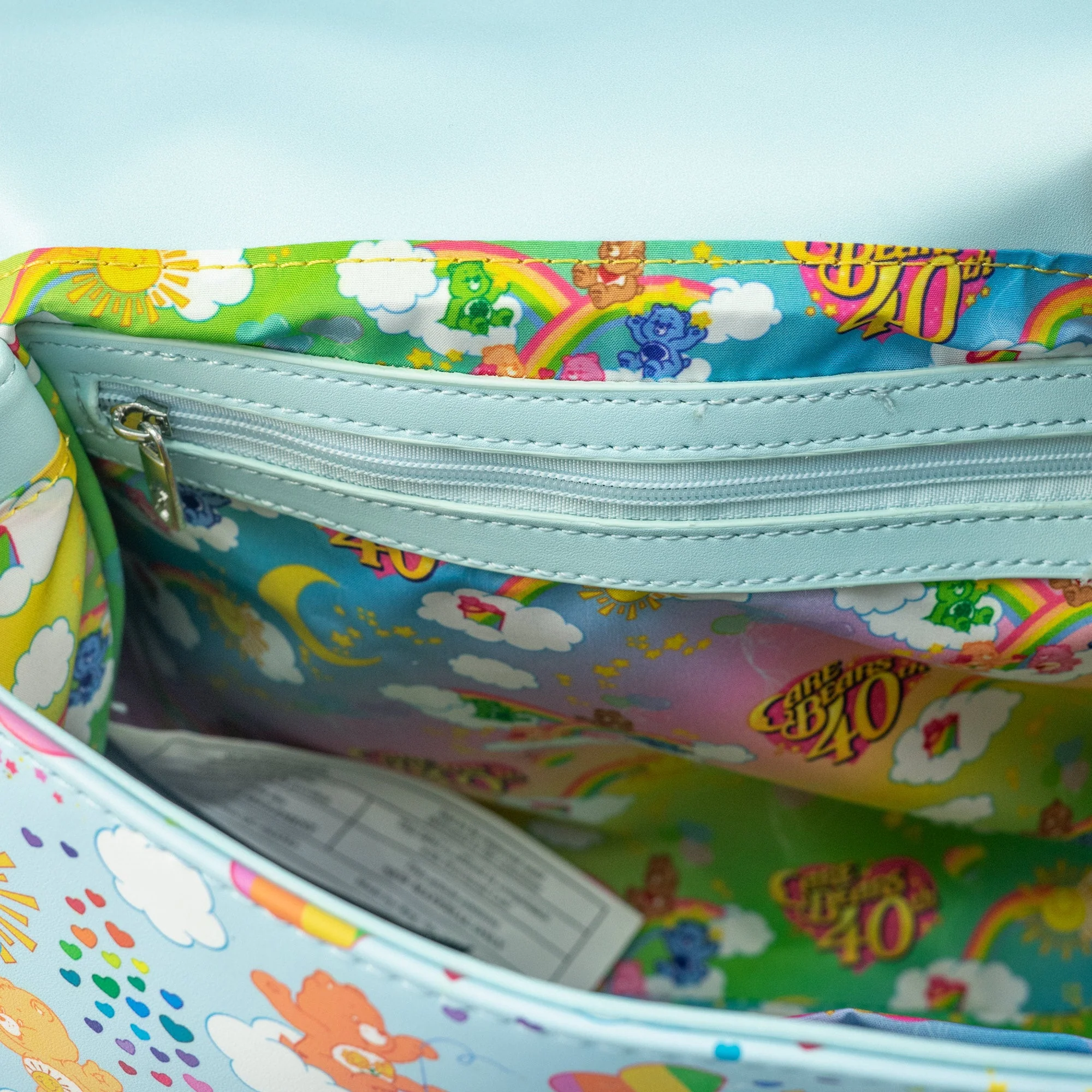 Loungefly x Care Bears All Over Print Rainbow Handle Crossbody Bag - Image 5