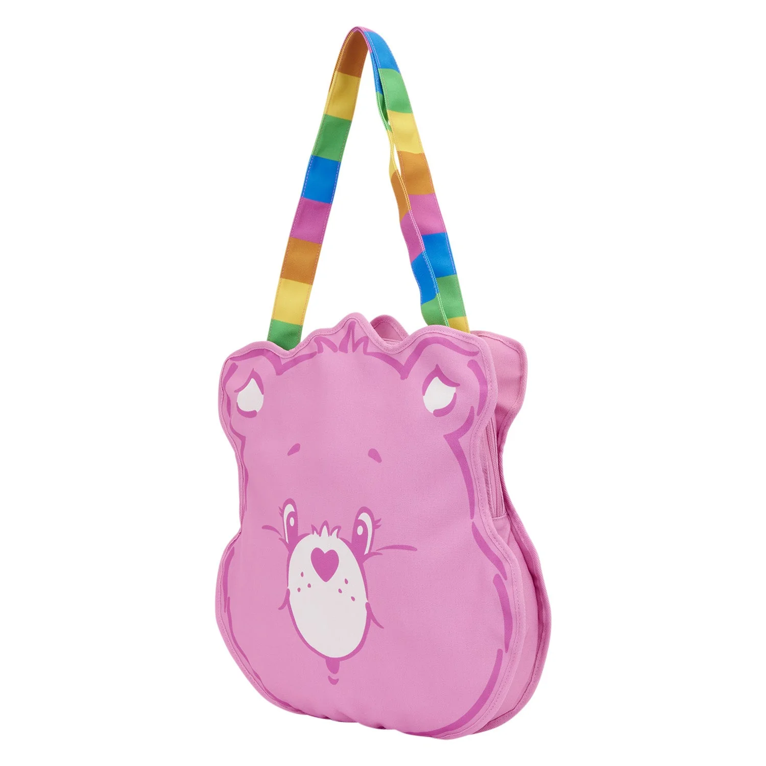 Loungefly x Care Bears Cheer Bear Large Canvas Tote Bag - Image 2