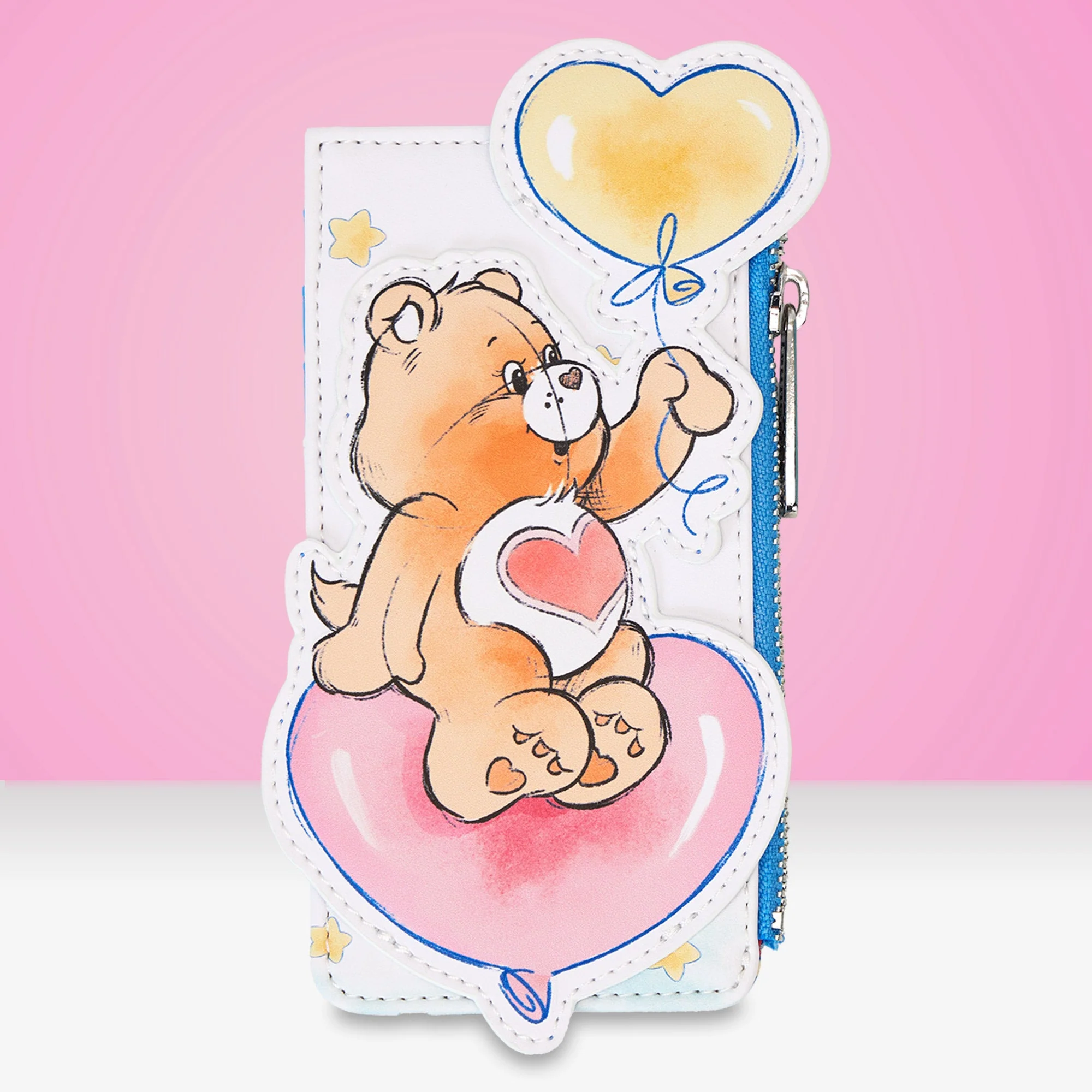 Loungefly x Care Bears Heart Balloon Card Holder