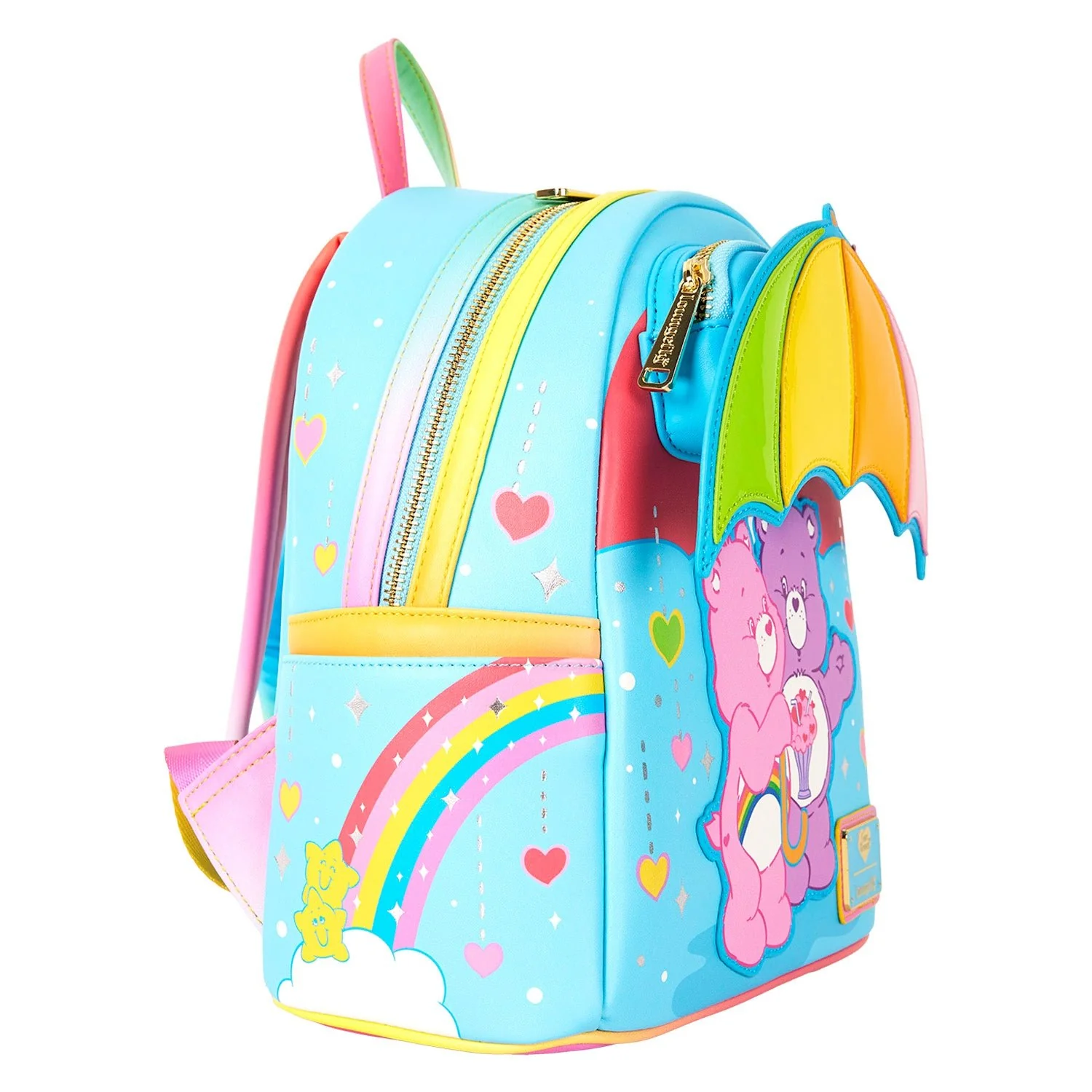 Loungefly x Care Bears Rainbow Mini Backpack - Image 3