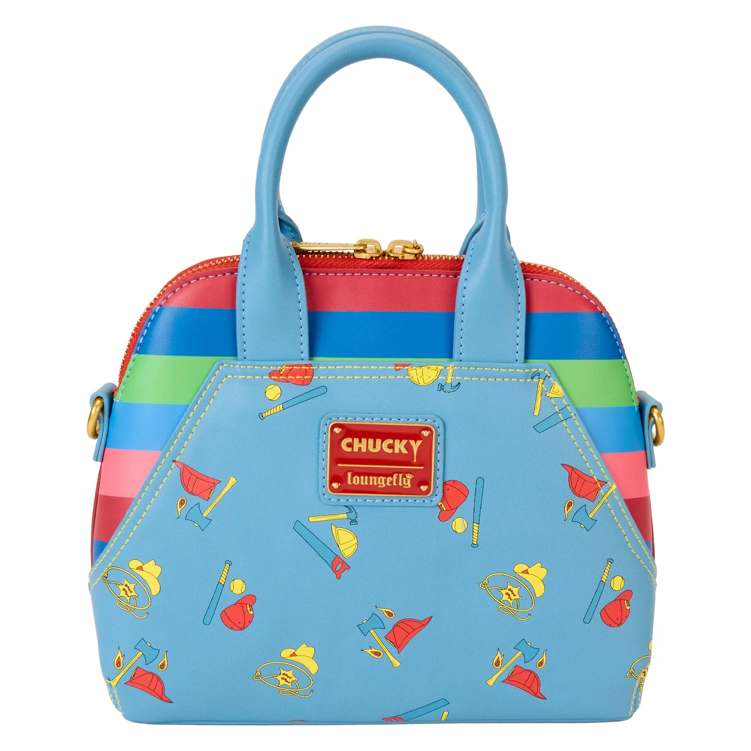 Loungefly x Childs Play Chucky Cosplay Crossbody Bag - Image 5