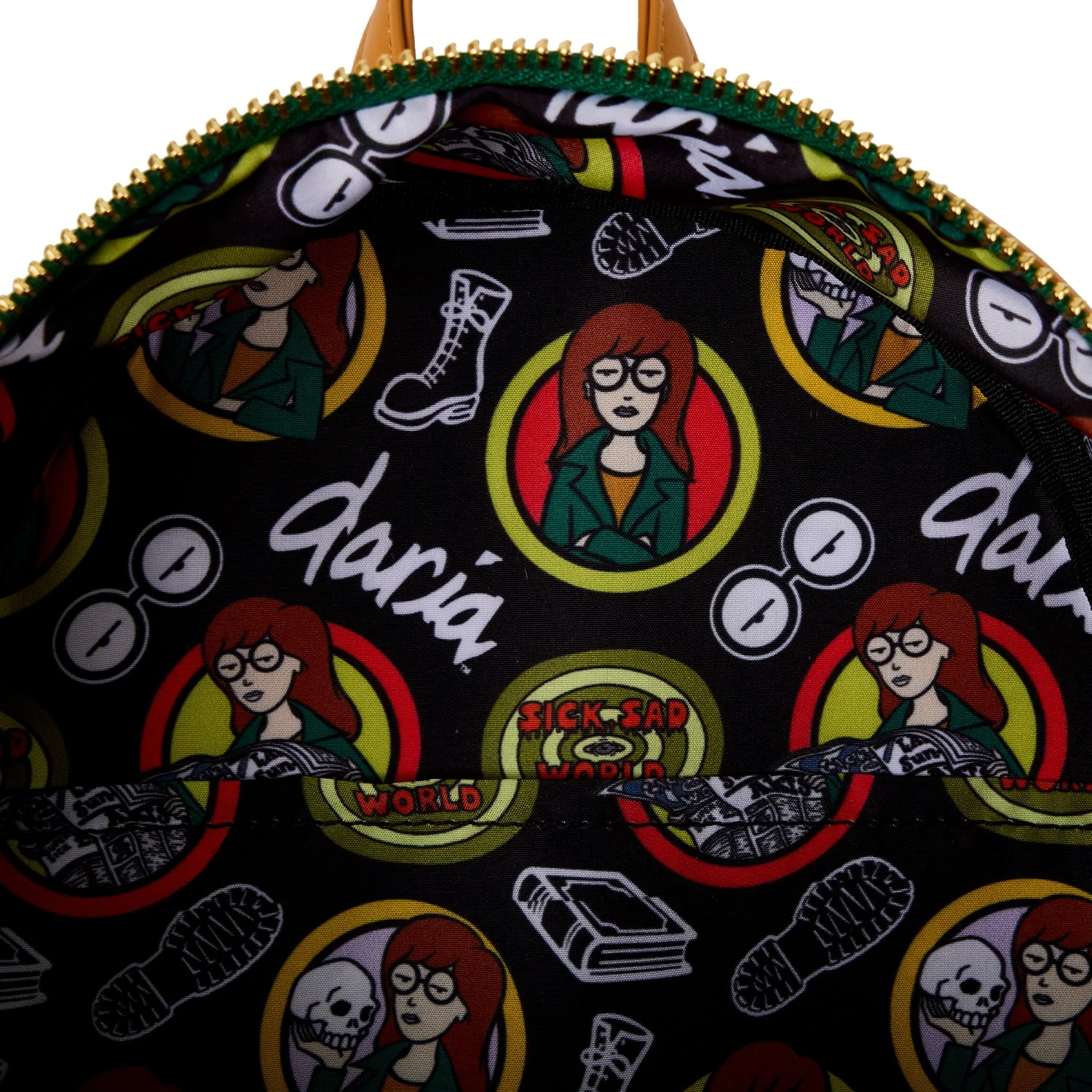 Loungefly x Daria Mini Backpack with Coin Bag - Image 2