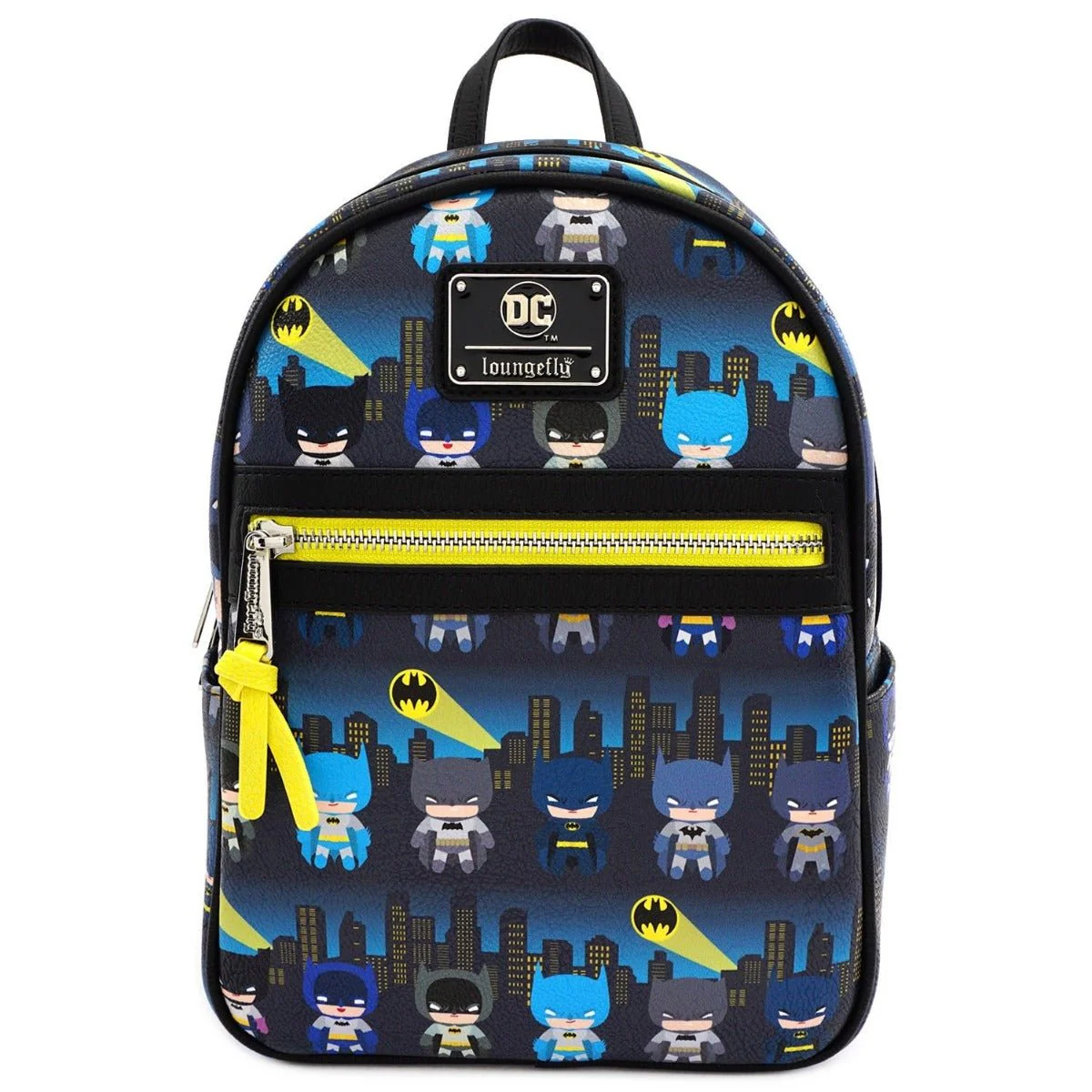 Loungefly X DC Comics Batman 80th Anniversary Chibi Mini Backpack - Image 2
