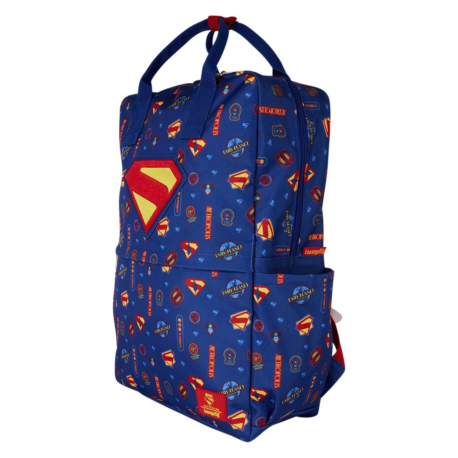 Loungefly x DC Comics Superman Nylon Full-Size Backpack - Image 2