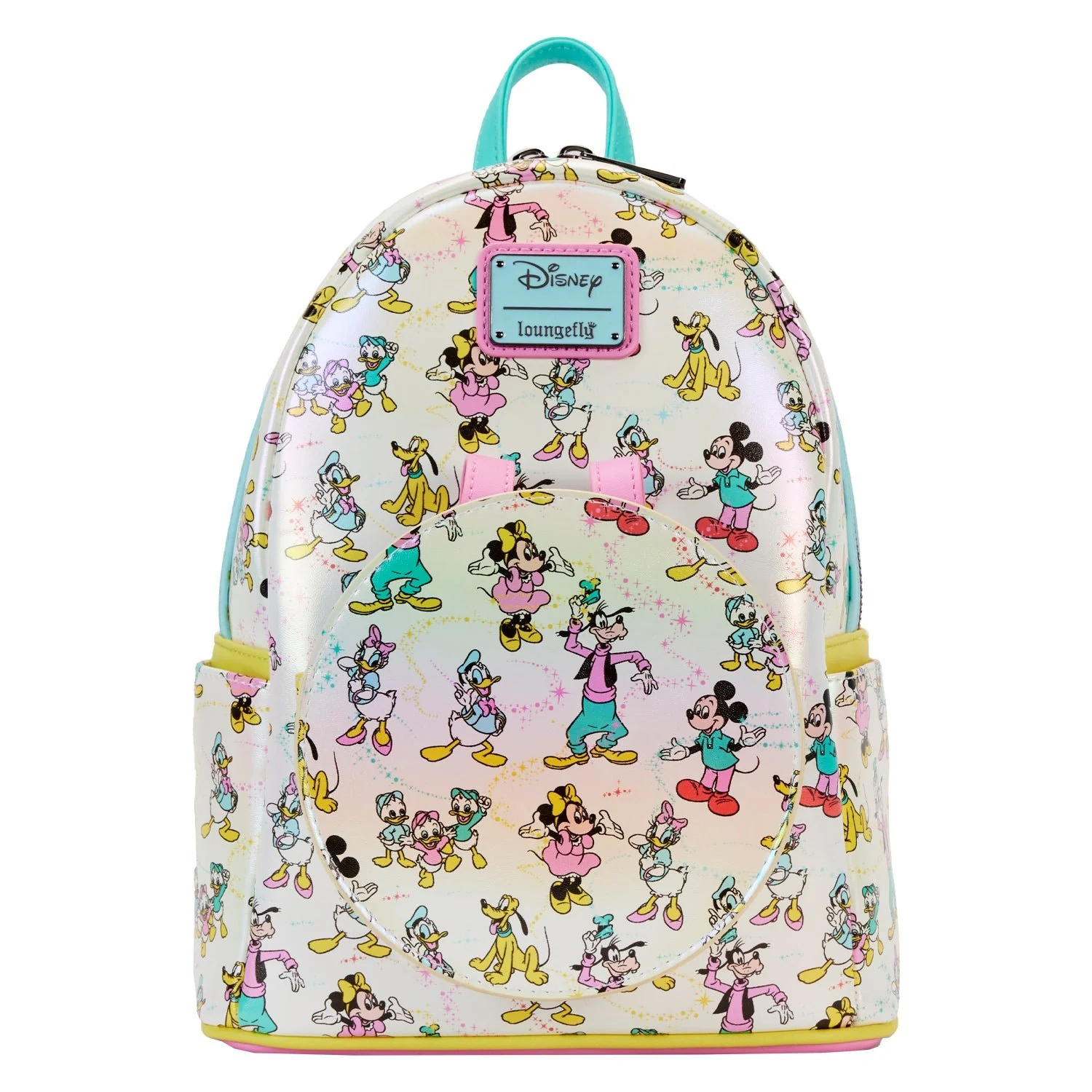 Loungefly x Disney - Disney 100 AOP Mini Backpack and Matching Ears - Image 3