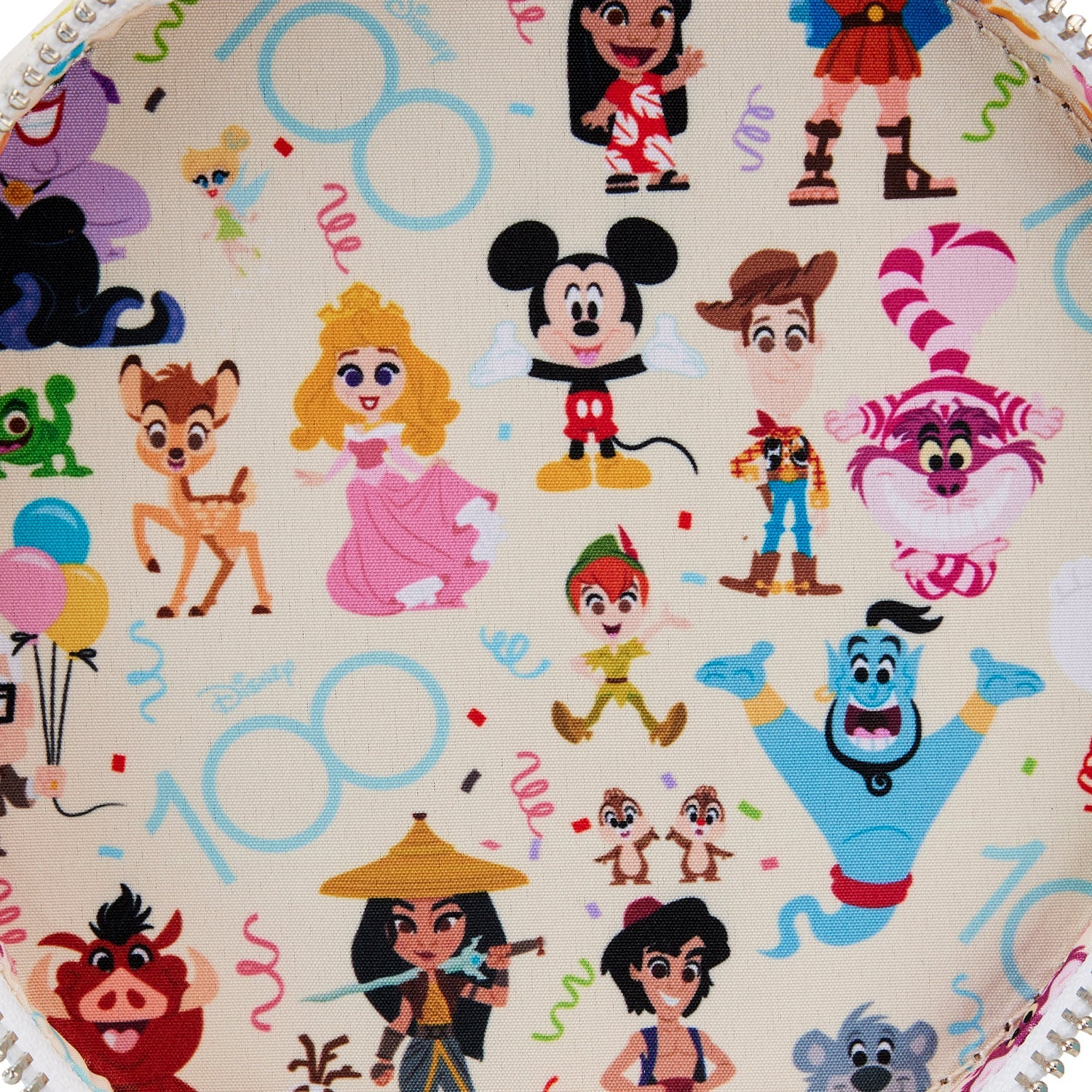 Loungefly x Disney 100th Celebration Cake Crossbody Bag - Image 5
