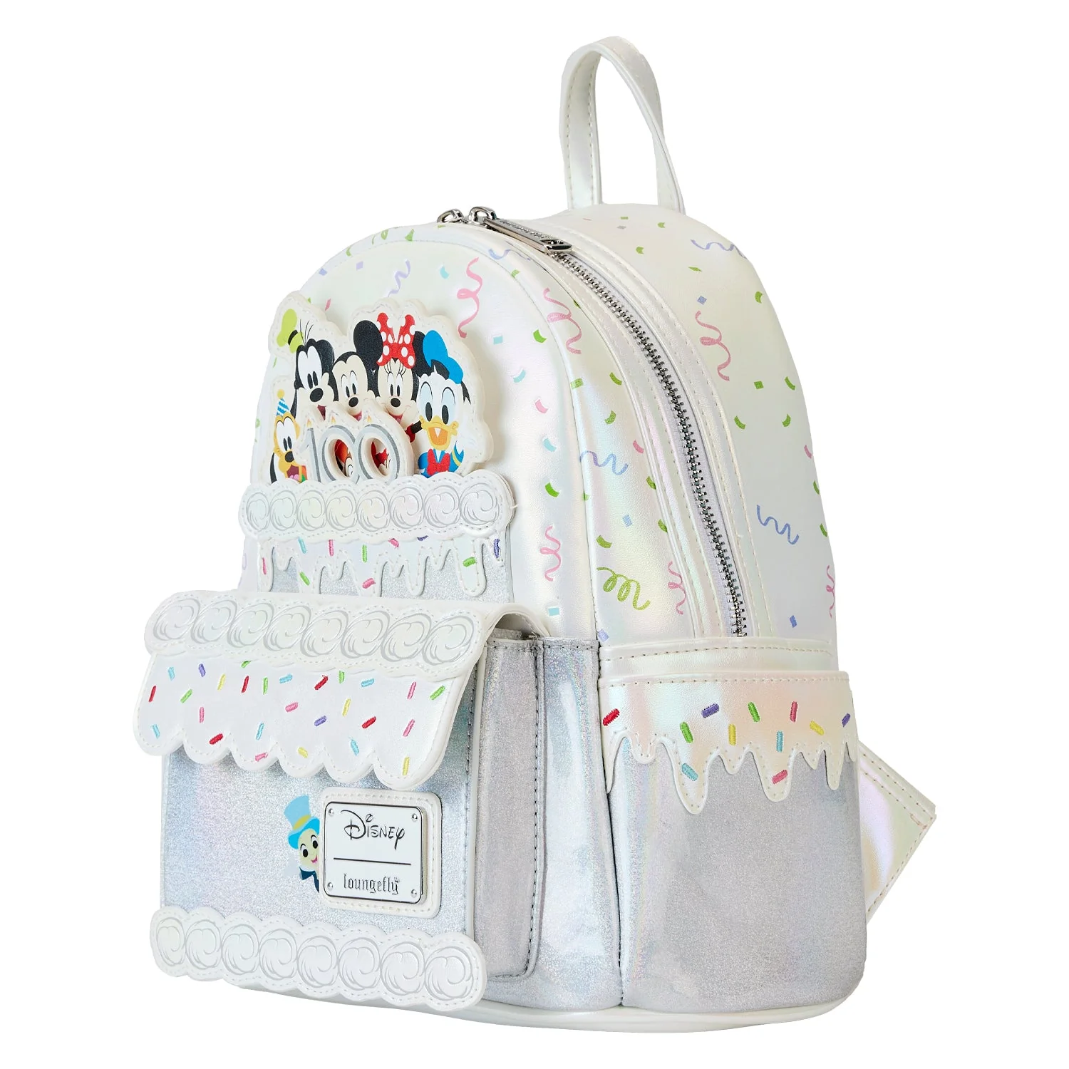 Loungefly x Disney 100th Celebration Cake Mini Backpack - Image 2