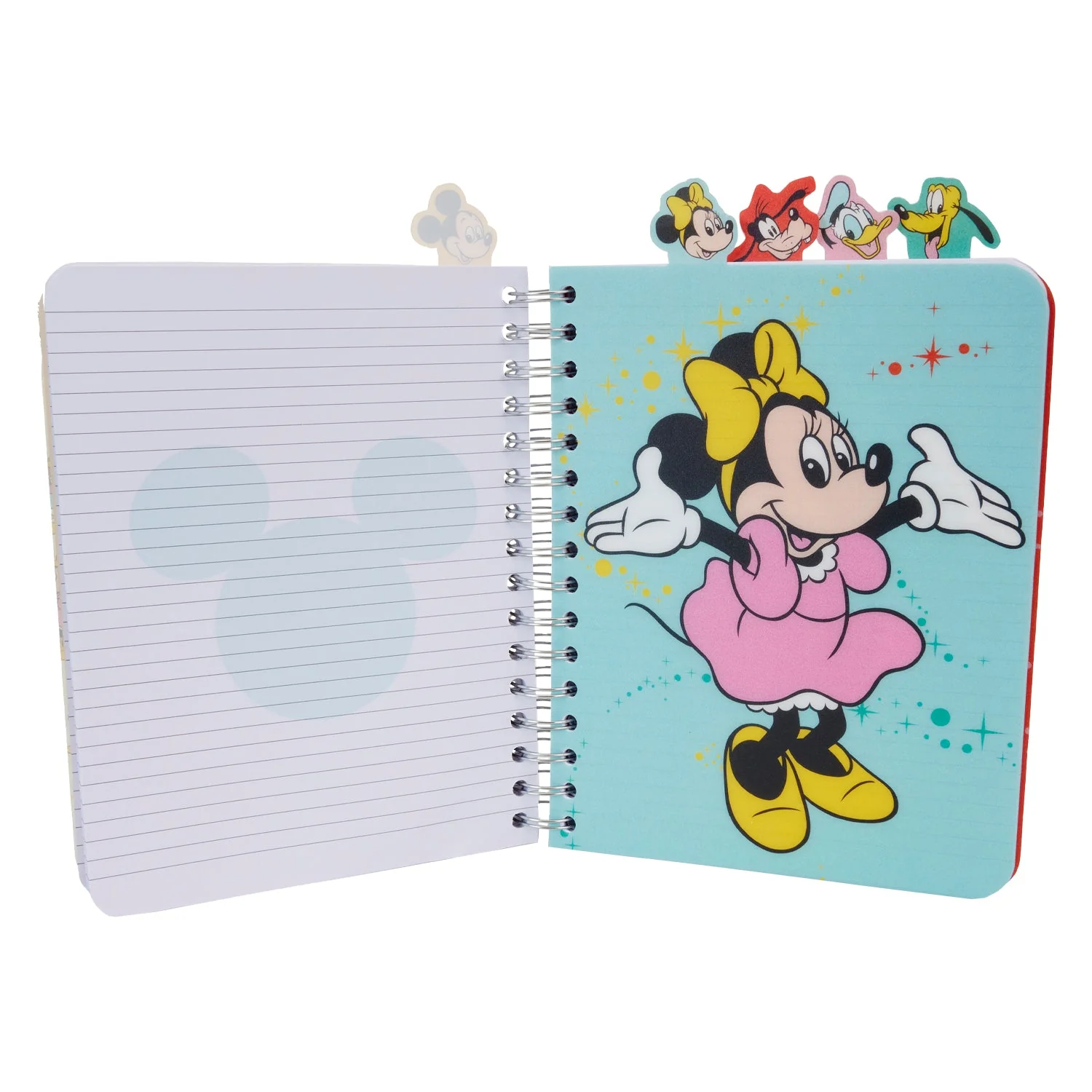 Loungefly x Disney 100th Anniversary Mickey and Friends Spiral Notebook Journal - Image 4