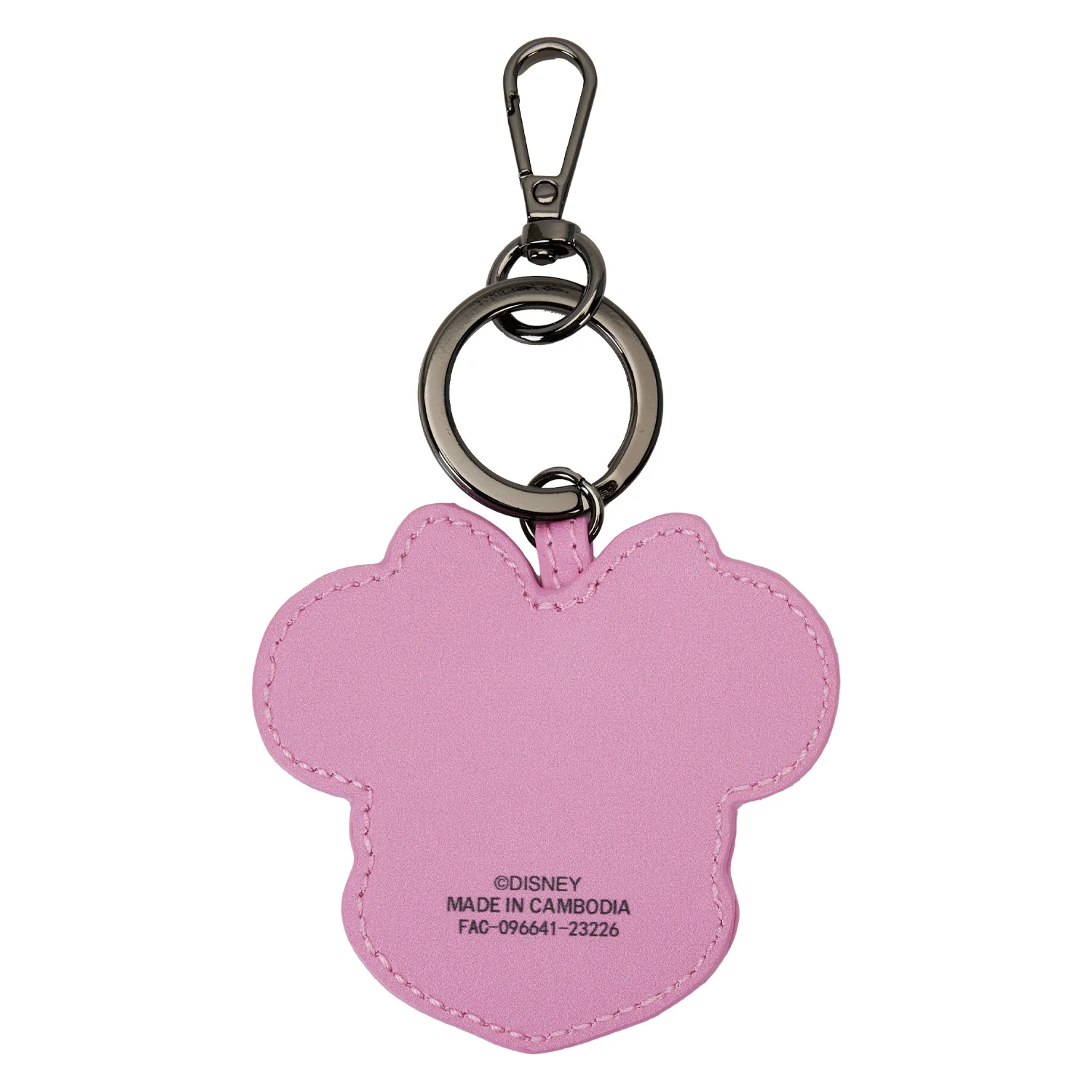 Loungefly x Disney 100th Anniversary Minnie Mouse Head Bag Charm - Image 2