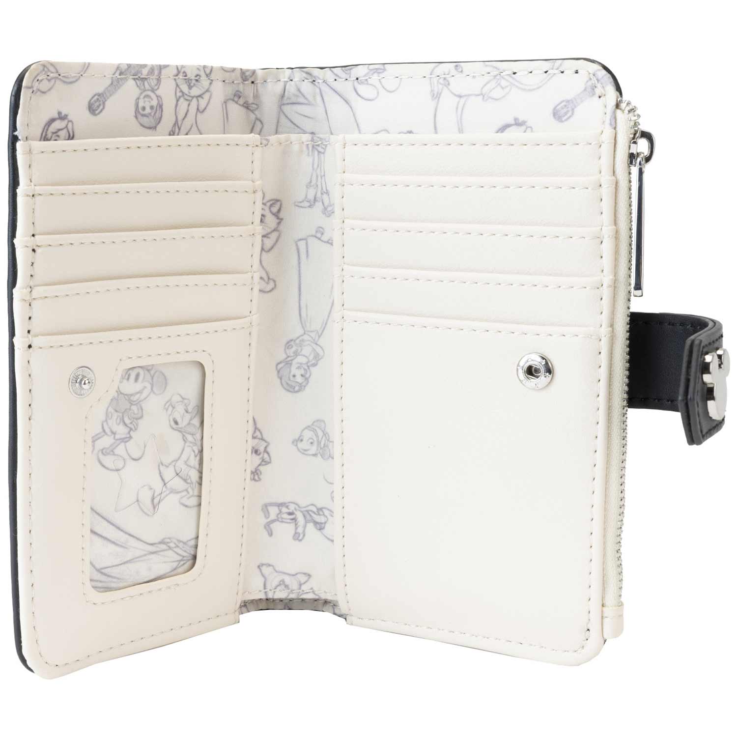 Loungefly x Disney 100th Anniversary Sketchbook Flap Wallet - Image 4