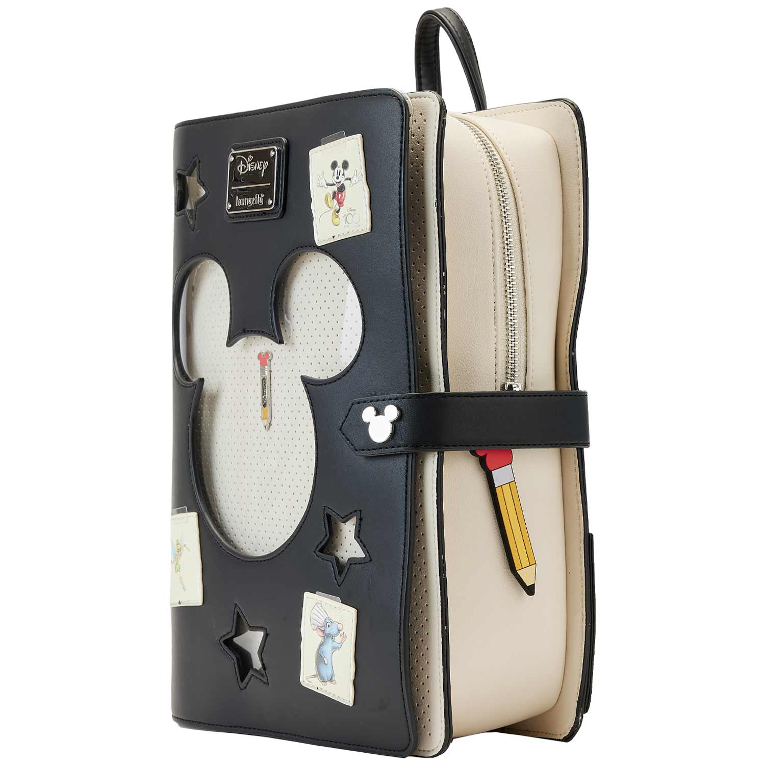 Loungefly x Disney 100th Anniversary Sketchbook Pin Trader Backpack - Image 2