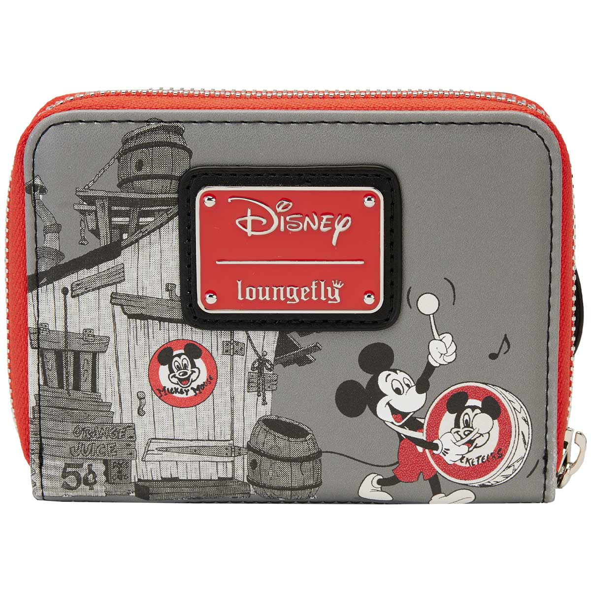 Loungefly x Disney 100th Mickey Mouse Club Zip Around Wallet - Image 2