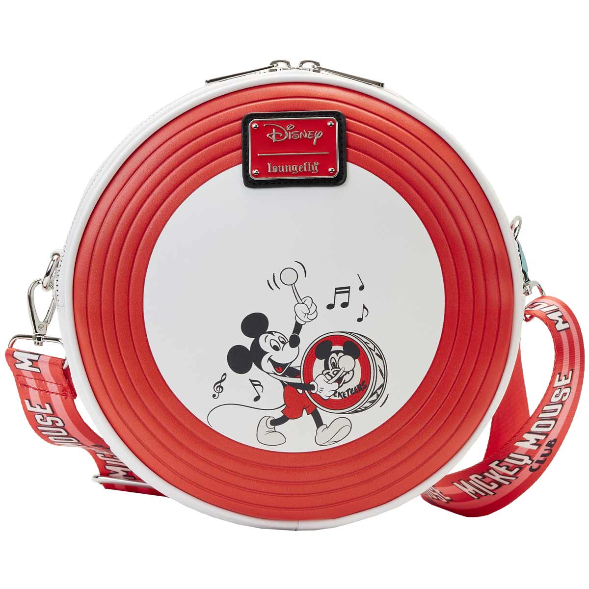 Loungefly x Disney 100th Mickey Mouseketeers Ear Holder Crossbody Bag - Image 5