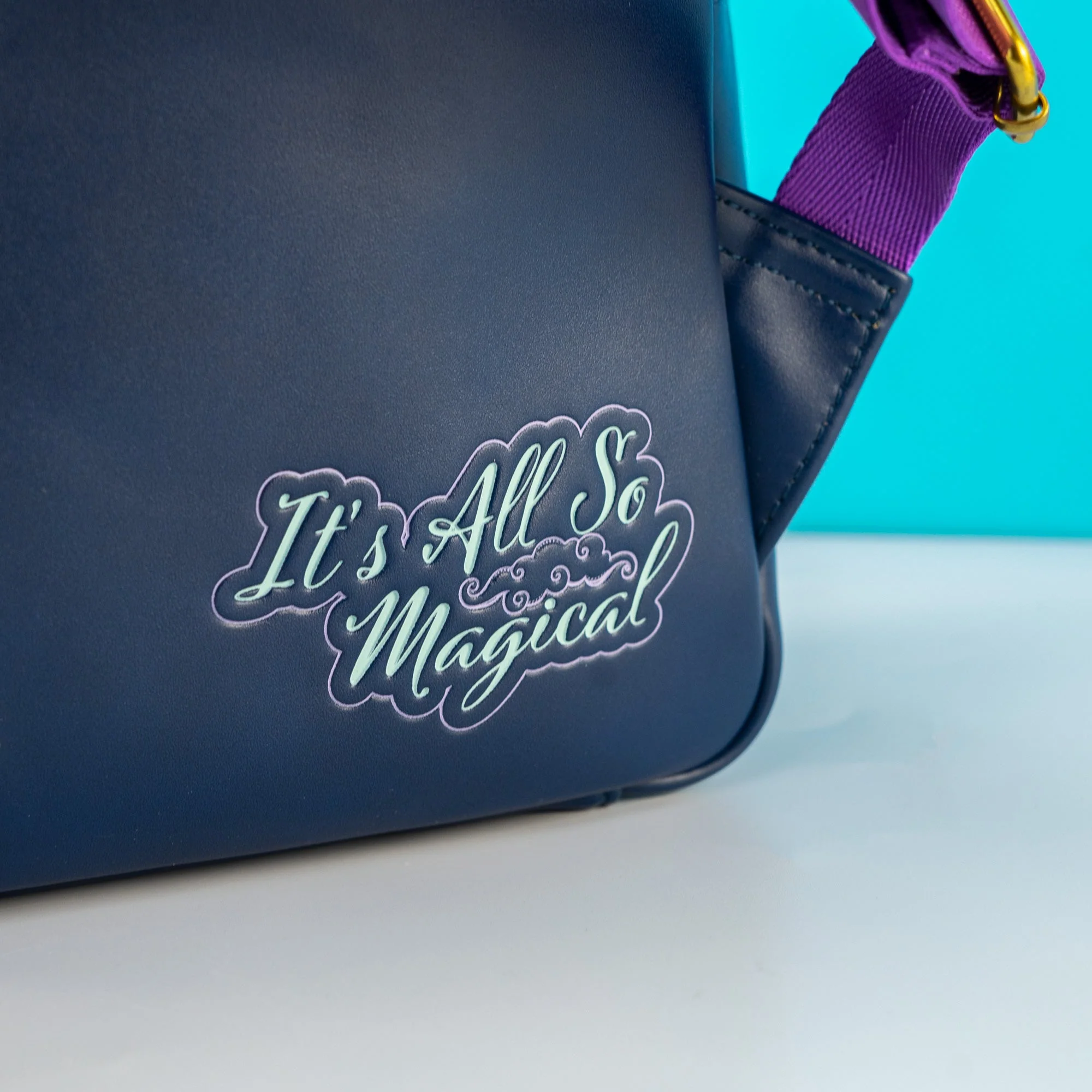 Loungefly x Disney Aladdin Princess Jasmine and Rajah Floral Print Mini Backpack - Image 4