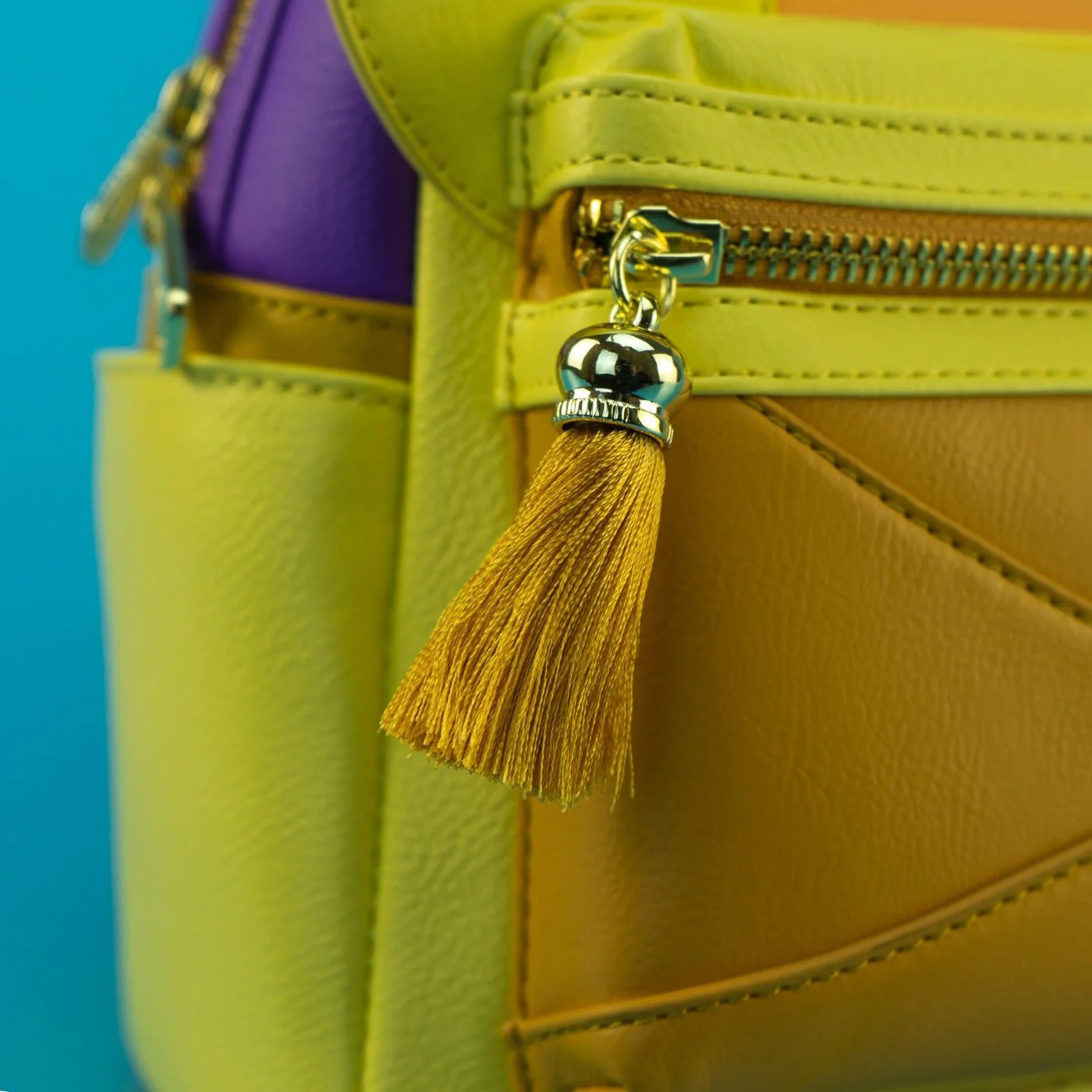 Loungefly x Disney Aladdin Prince Ali Cosplay Mini Backpack - Image 4