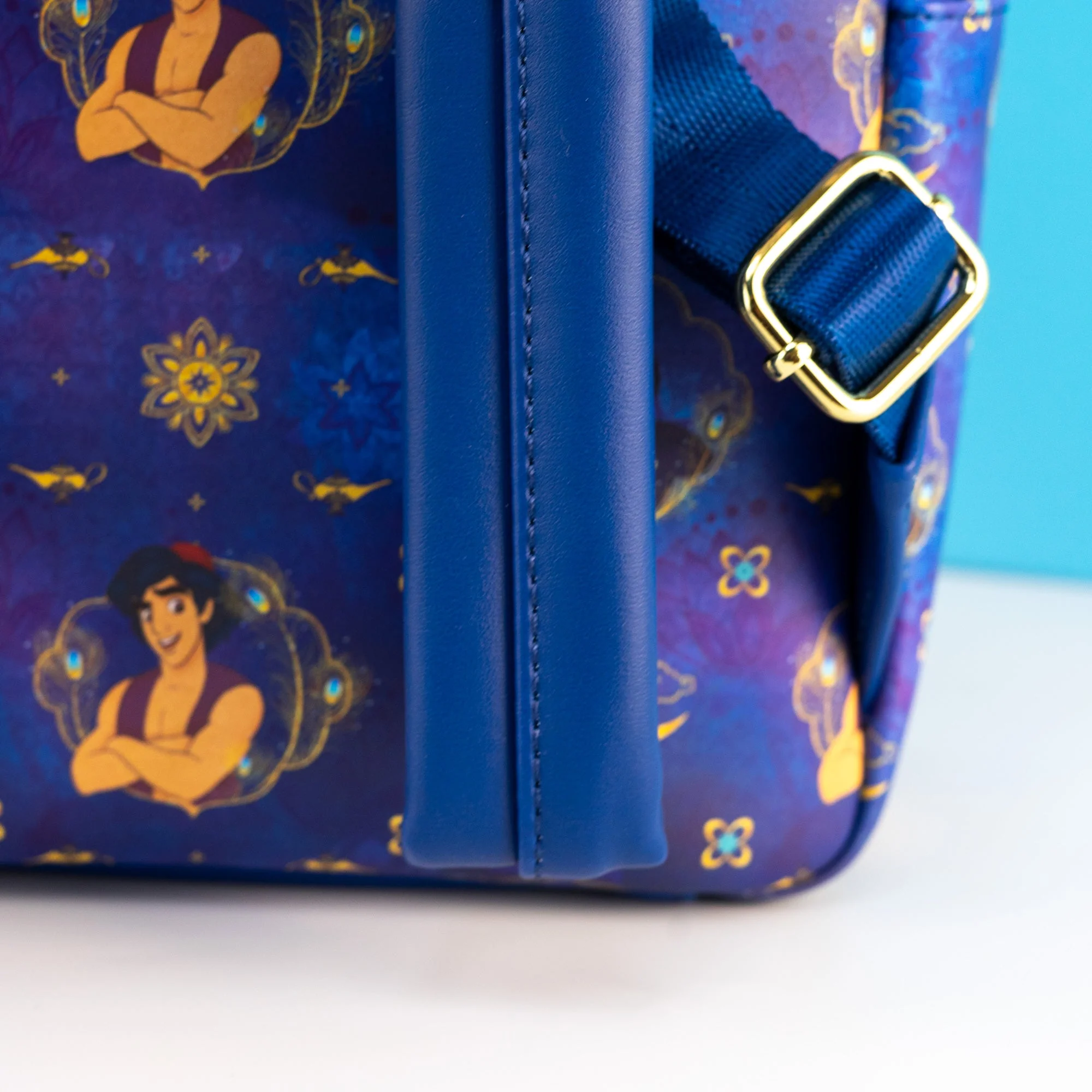 Loungefly x Disney Aladdin Princess Jasmine and Aladdin Print Mini Backpack - Image 4