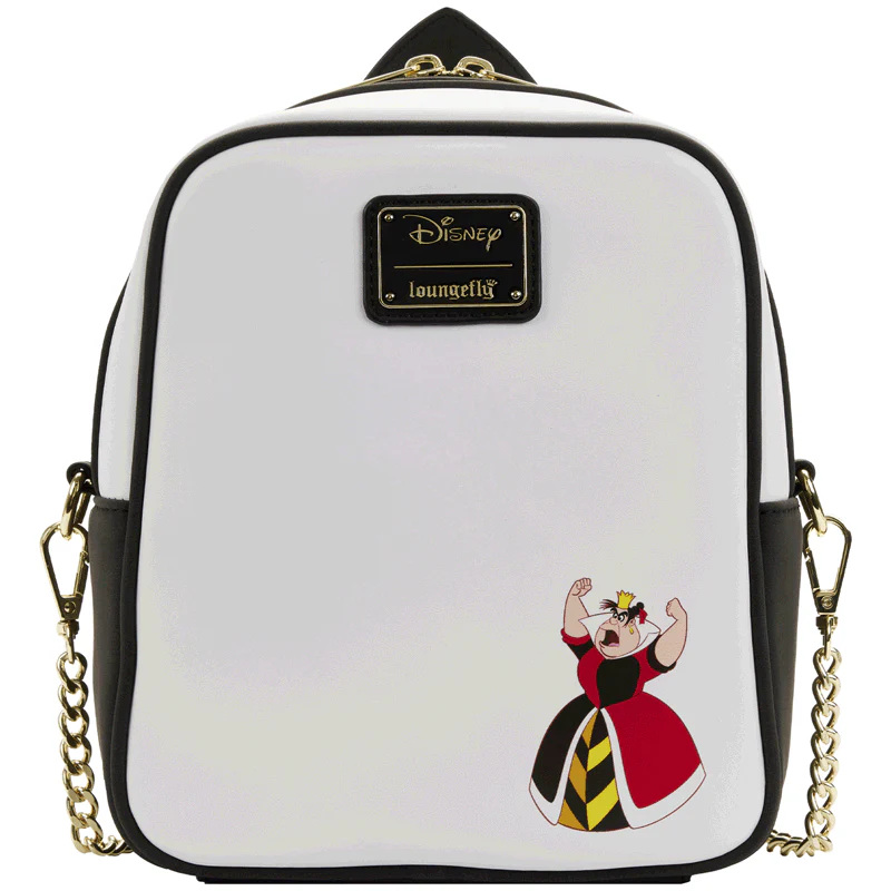 Loungefly x Disney Alice In Wonderland Ace of Spades Crossbody Bag - Image 6