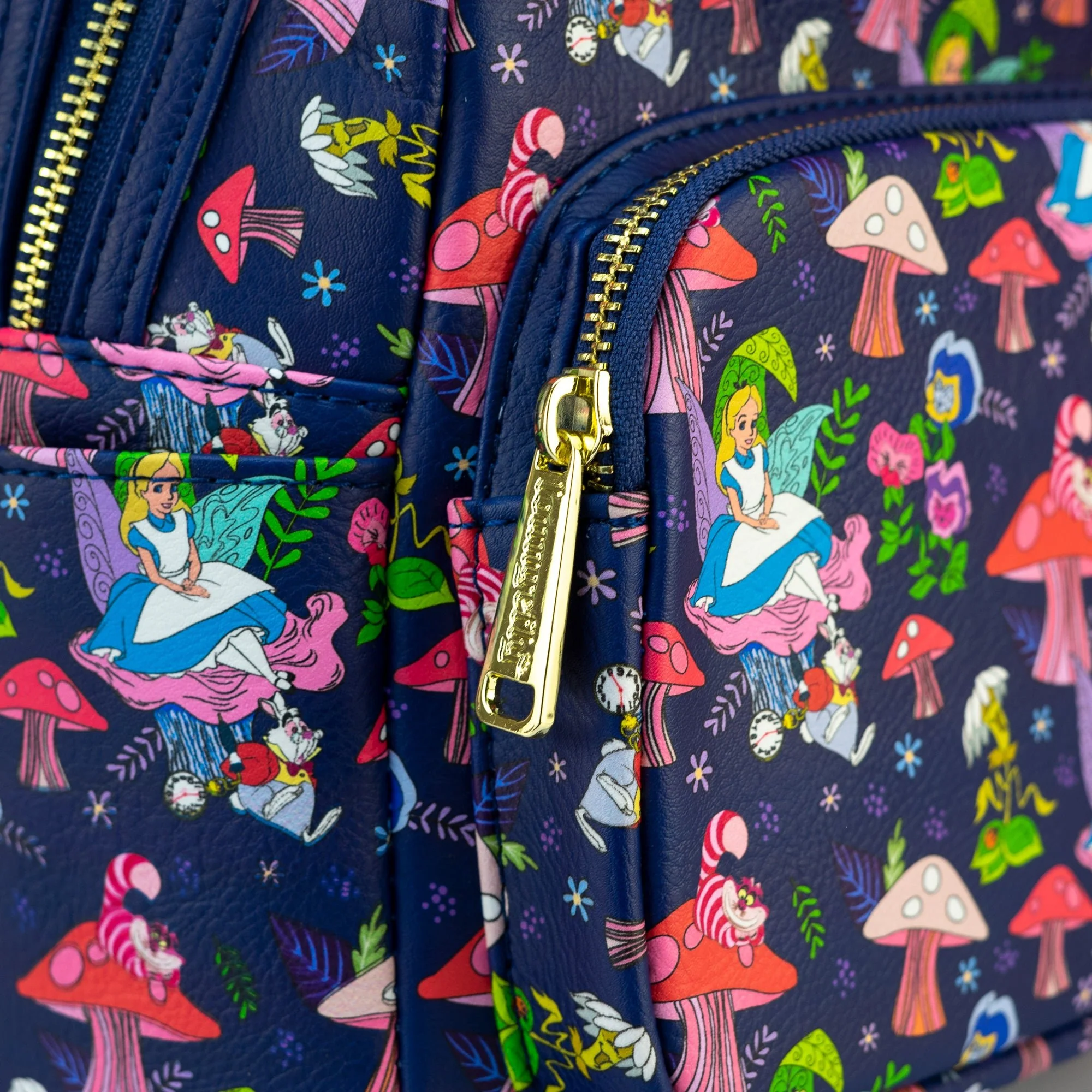 Loungefly x Disney Alice in Wonderland Characters AOP Mini Backpack (CC) - Image 5