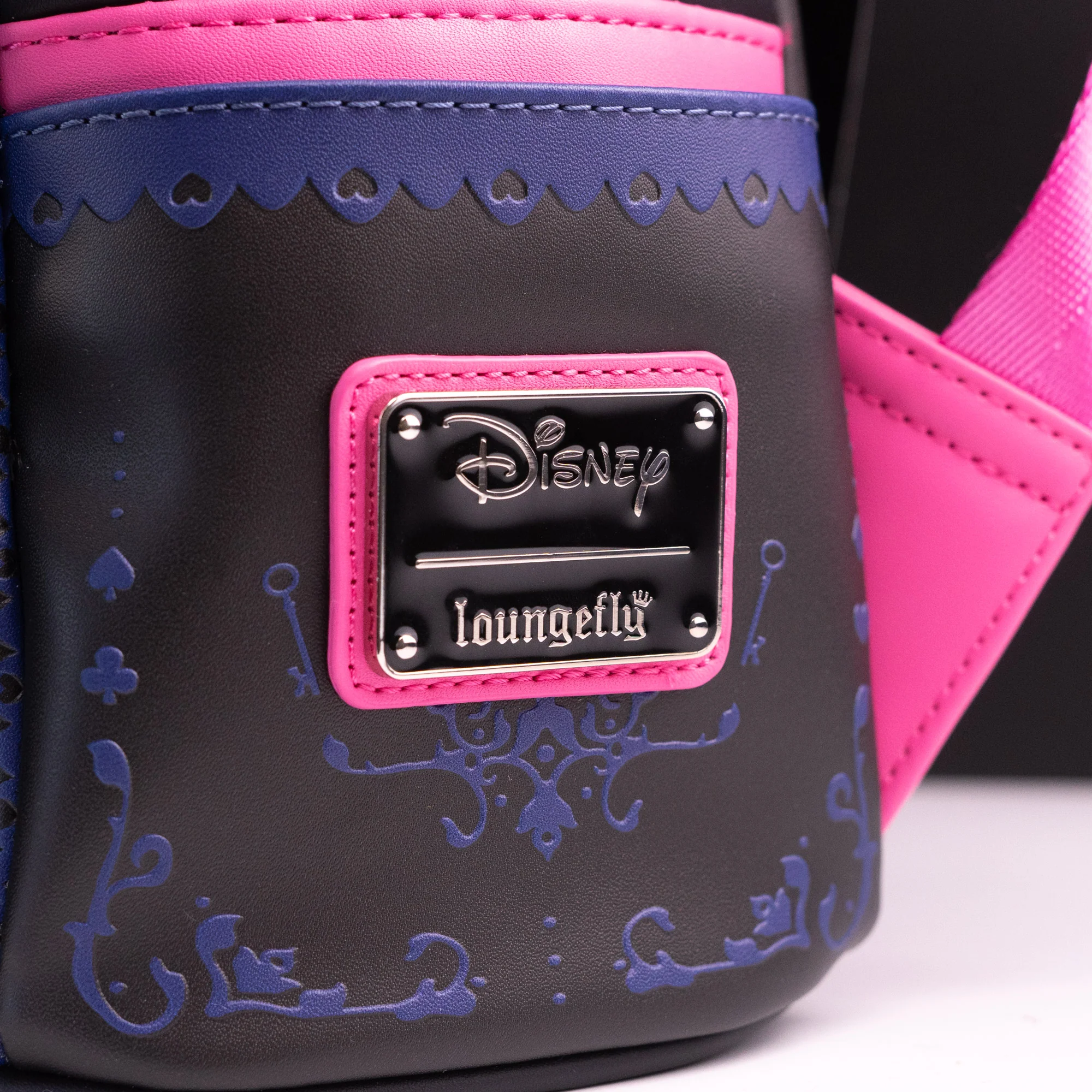 Loungefly x Disney Alice in Wonderland Character Playing Cards Mini Backpack - Image 4