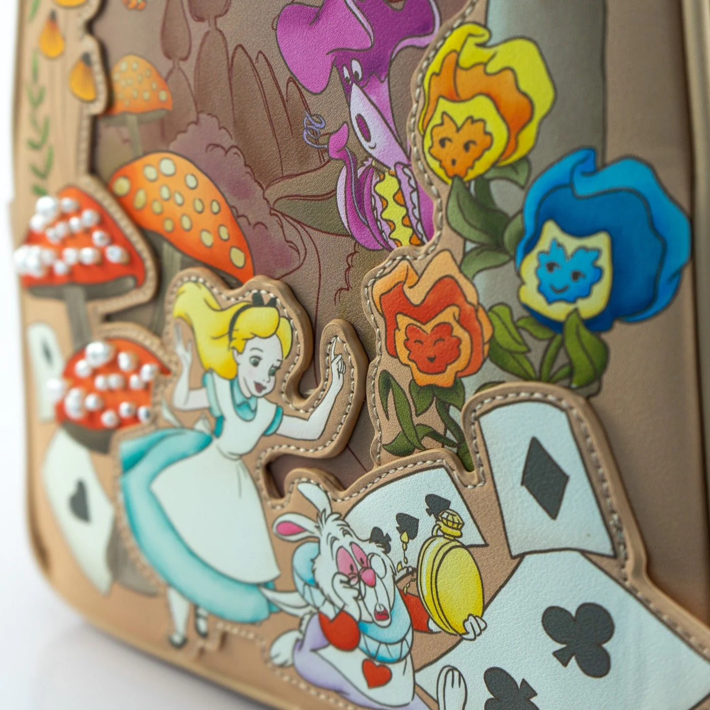 Loungefly x Disney Alice in Wonderland Forest Friends Mini Backpack - Image 2