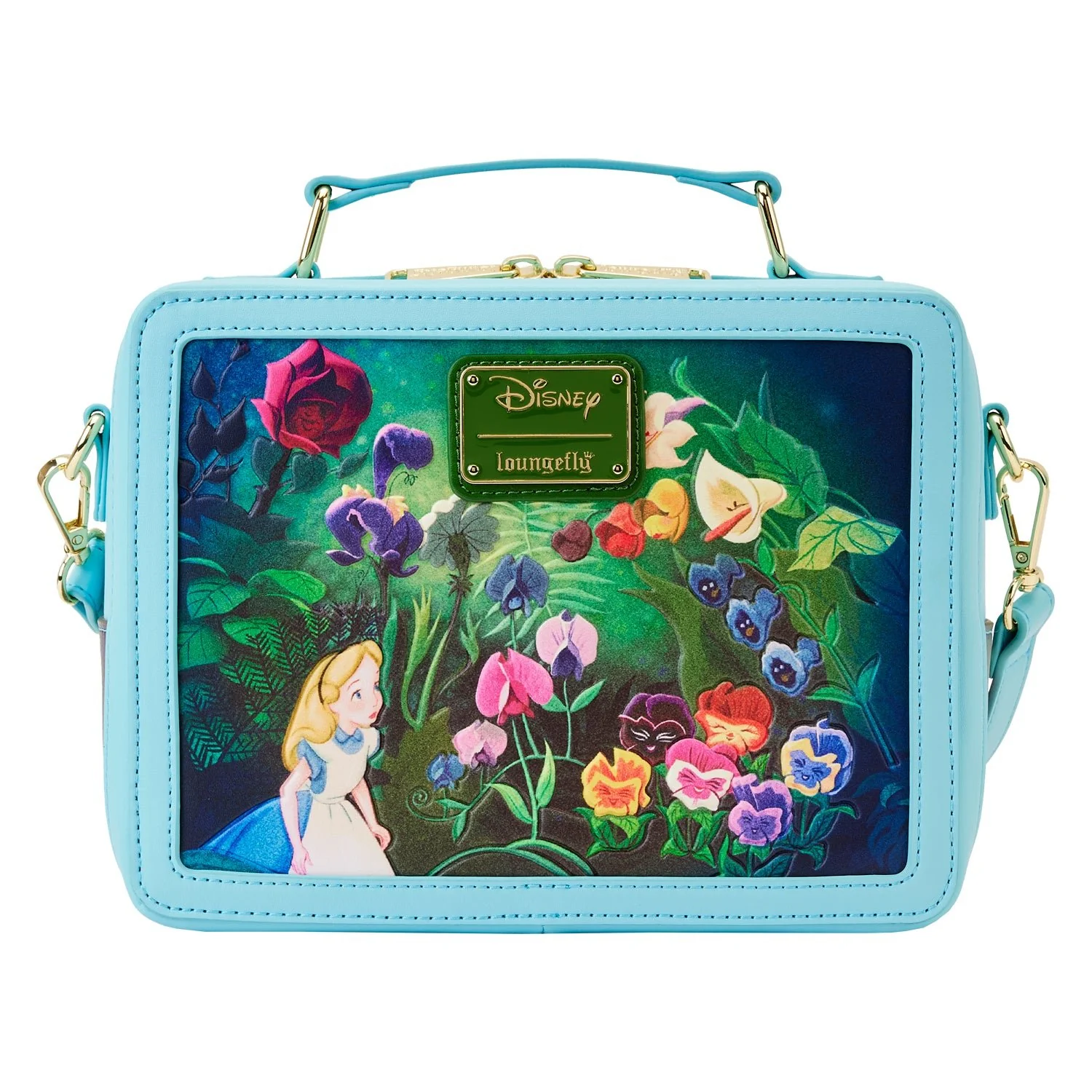 Loungefly x Disney Alice in Wonderland Lunchbox Crossbody Bag - Image 2
