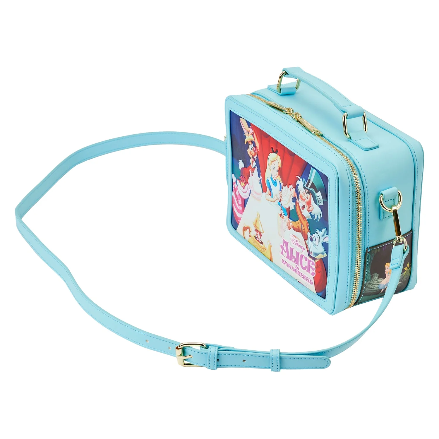 Loungefly x Disney Alice in Wonderland Lunchbox Crossbody Bag - Image 4