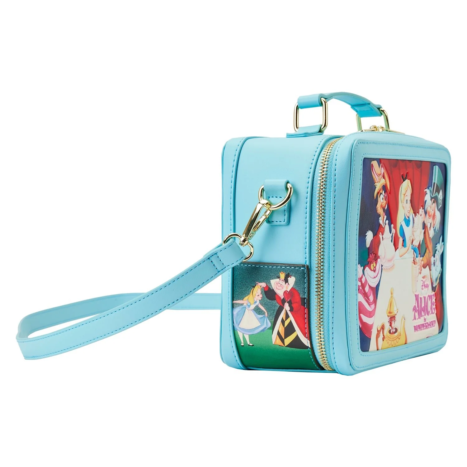 Loungefly x Disney Alice in Wonderland Lunchbox Crossbody Bag - Image 5