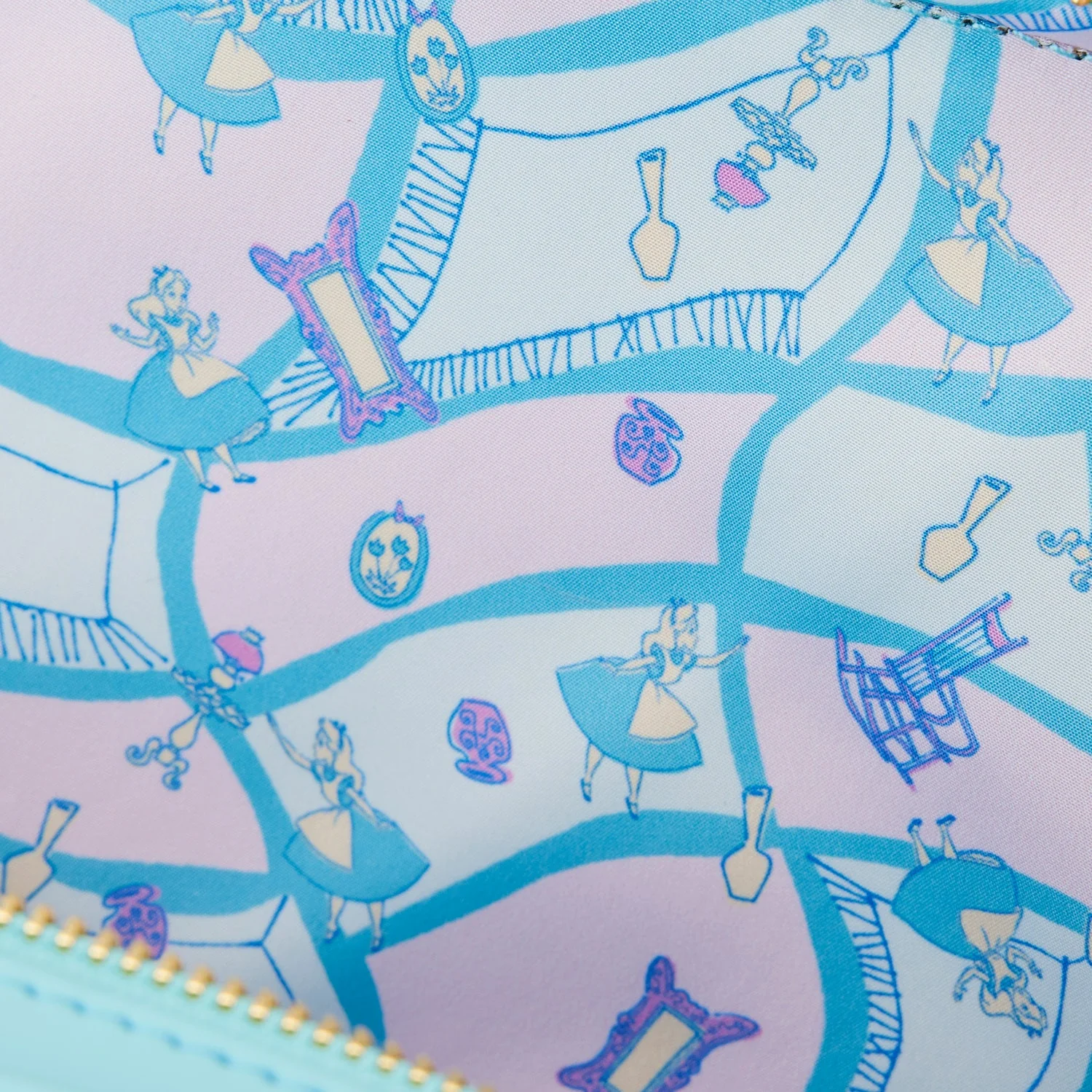 Loungefly x Disney Alice in Wonderland Lunchbox Crossbody Bag - Image 6