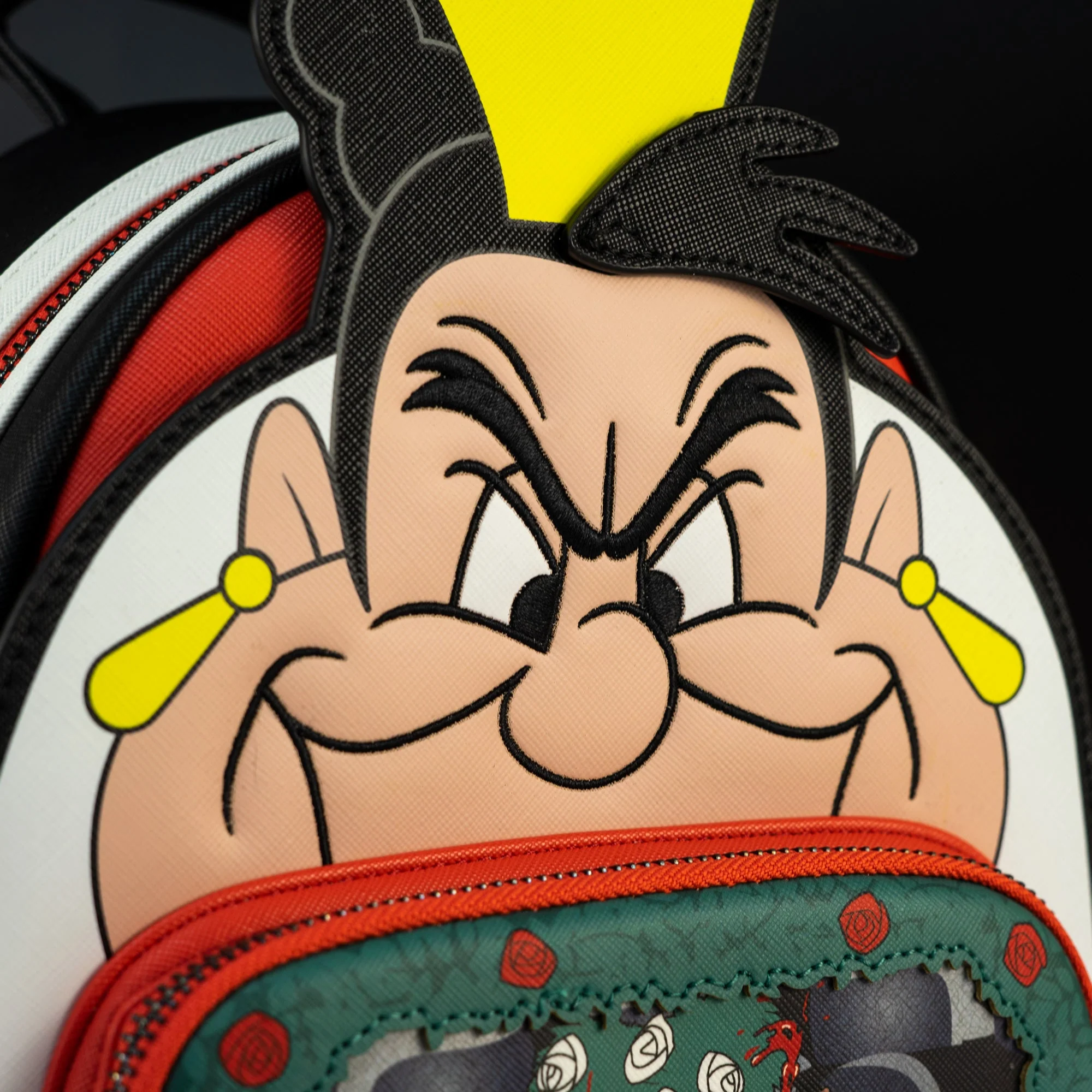 Loungefly x Disney Alice in Wonderland Queen of Hearts Mini Backpack - Image 4