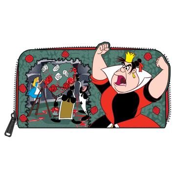 Loungefly x Disney Alice in Wonderland Queen of Hearts Purse - Image 3