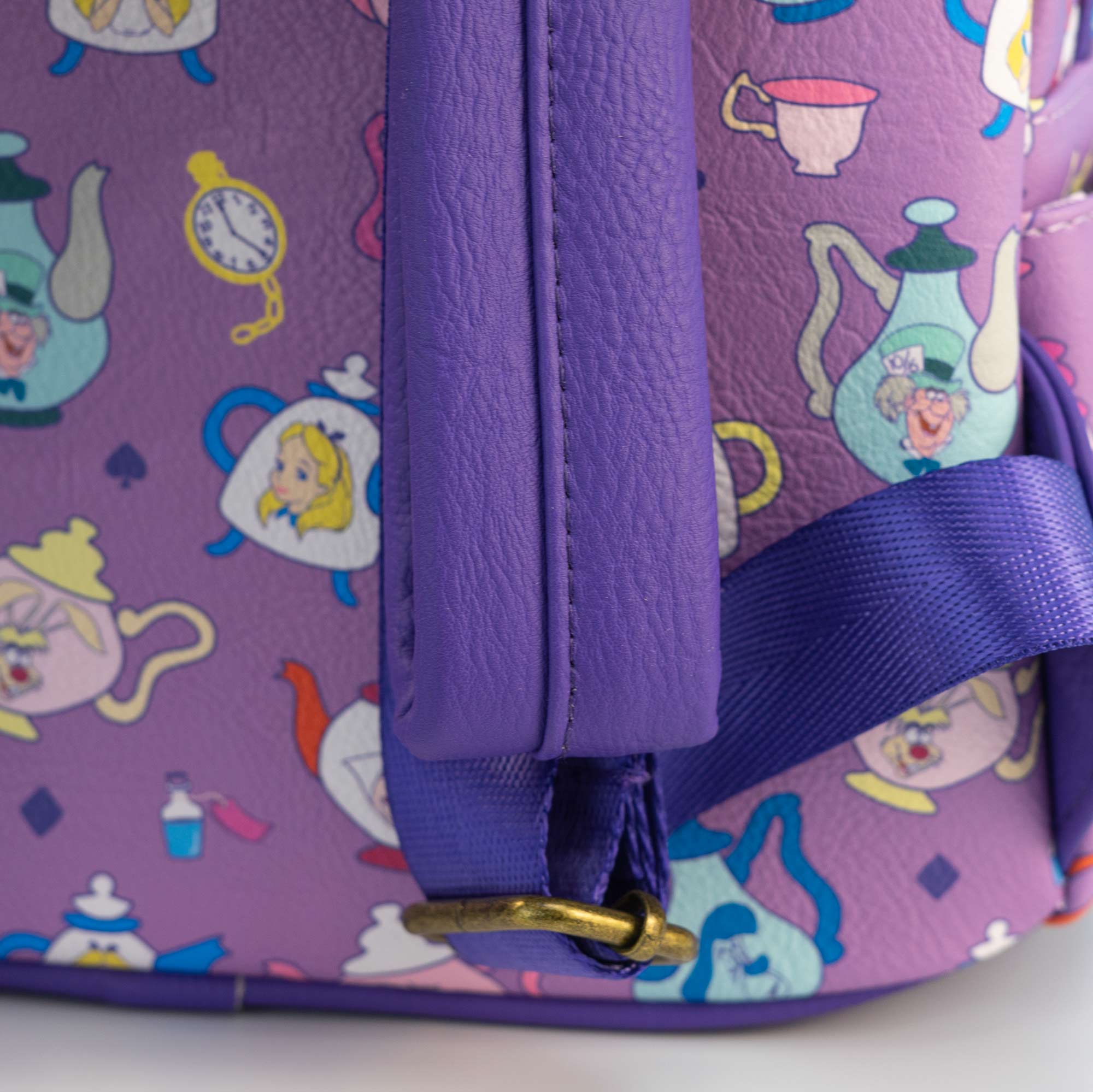 Loungefly x Disney Alice in Wonderland Mad Hatters Tea Pots Mini Backpack - Image 4