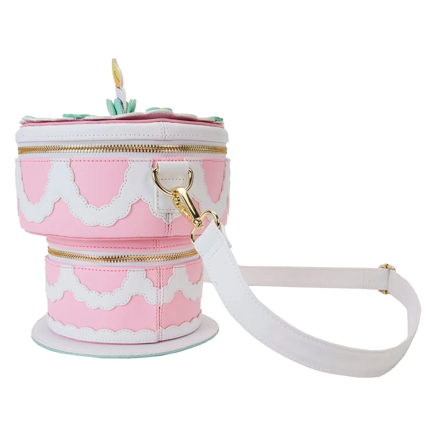 Loungefly x Disney Alice in Wonderland Unbirthday Cake Crossbody Bag - Image 6