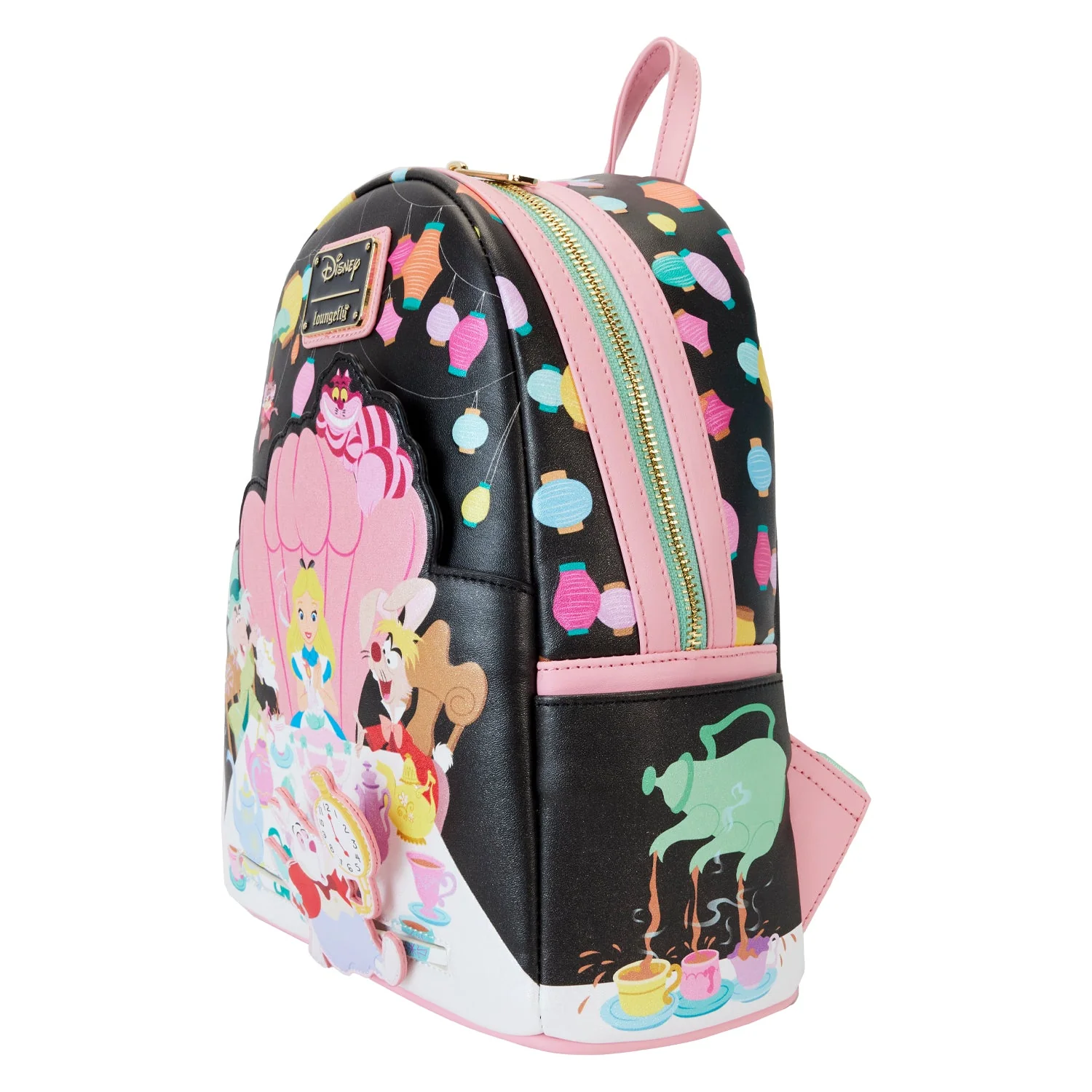 Loungefly x Disney Alice in Wonderland Unbirthday Mini Backpack - Image 3