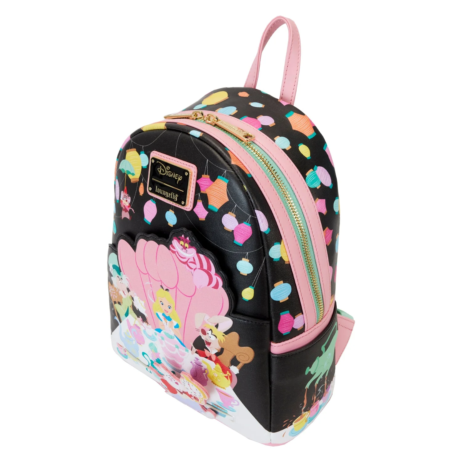 Loungefly x Disney Alice in Wonderland Unbirthday Mini Backpack - Image 4