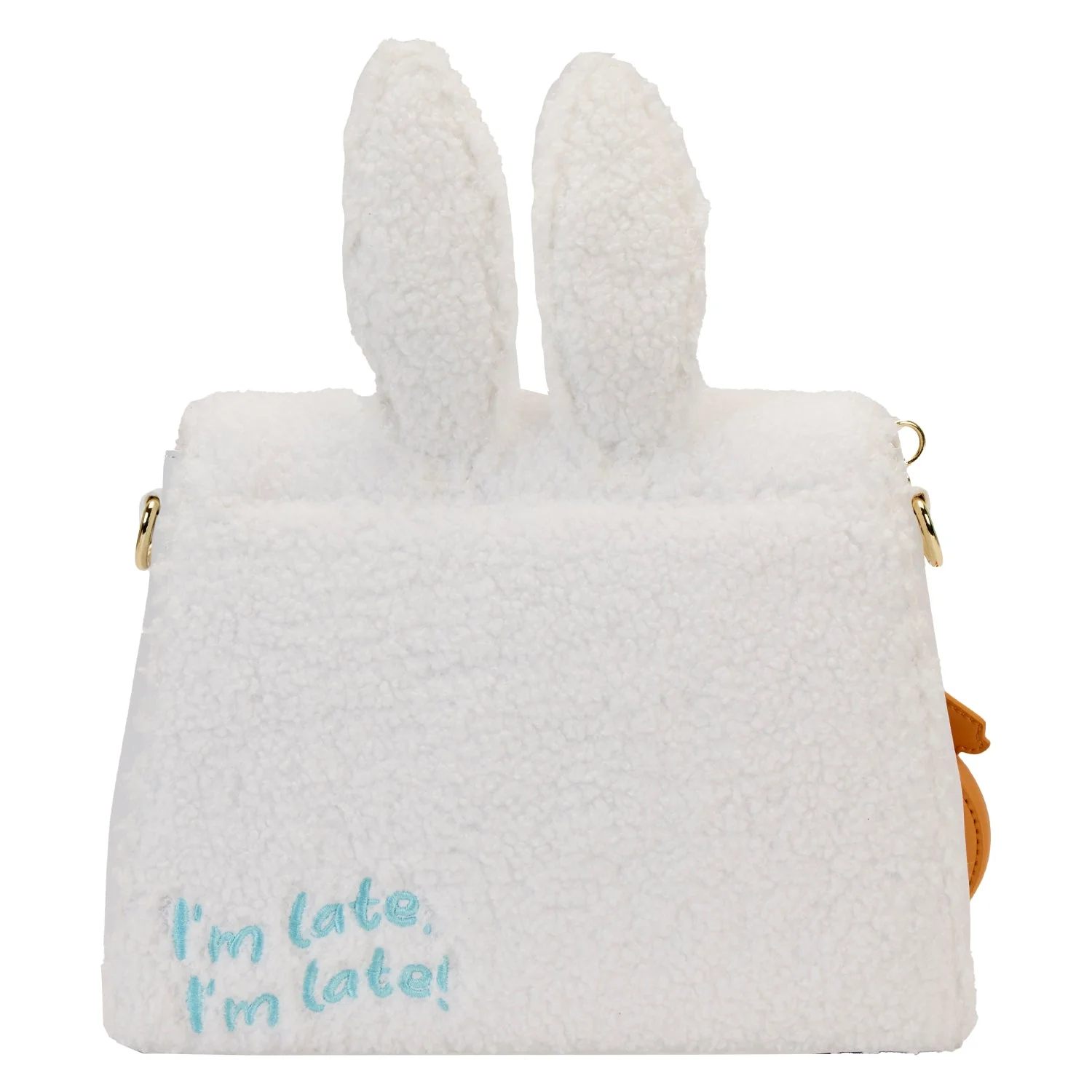 Loungefly x Disney Alice in Wonderland White Rabbit Cosplay Crossbody Bag - Image 5
