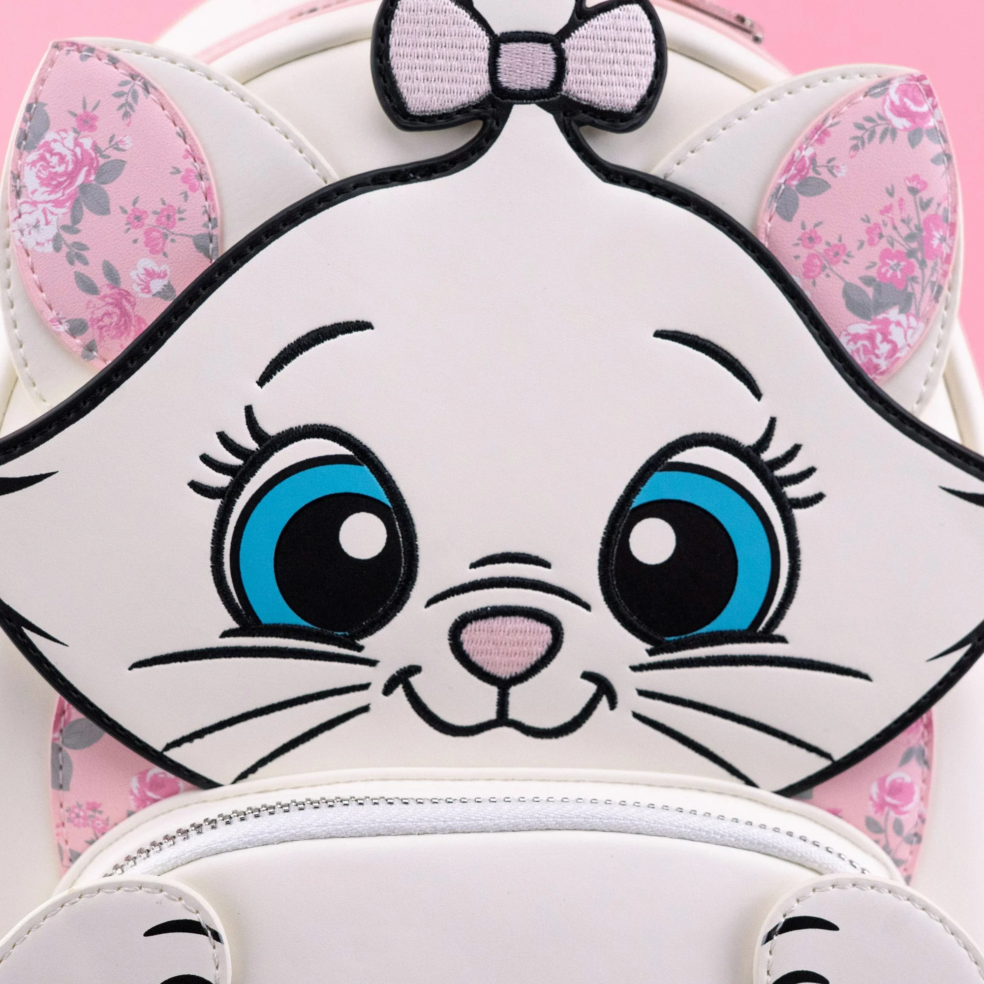 Loungefly x Disney Aristocats Marie Floral Footsy Mini Backpack - Image 2
