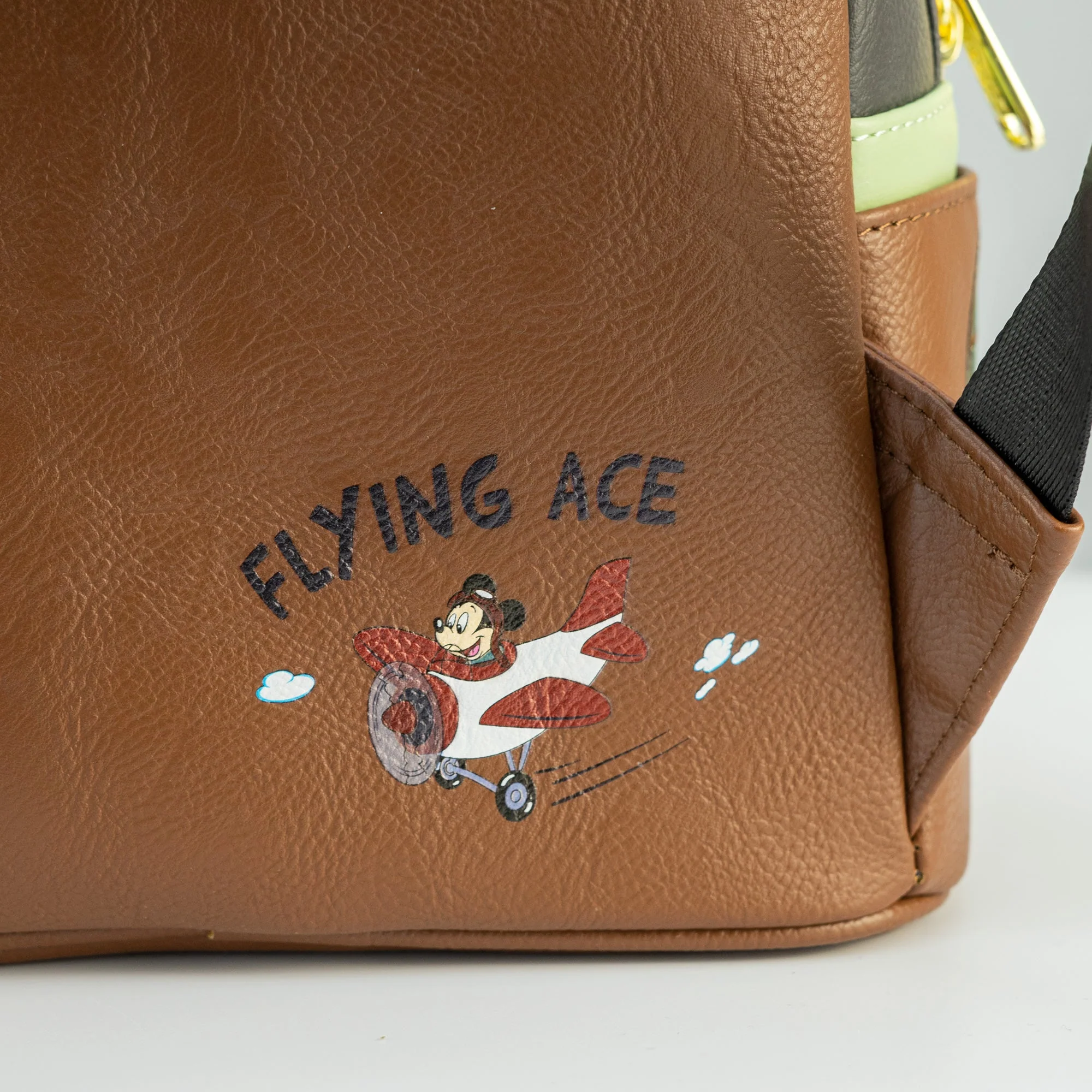 Loungefly x Disney Aviator Mickey Mouse Cosplay Mini Backpack - Image 5