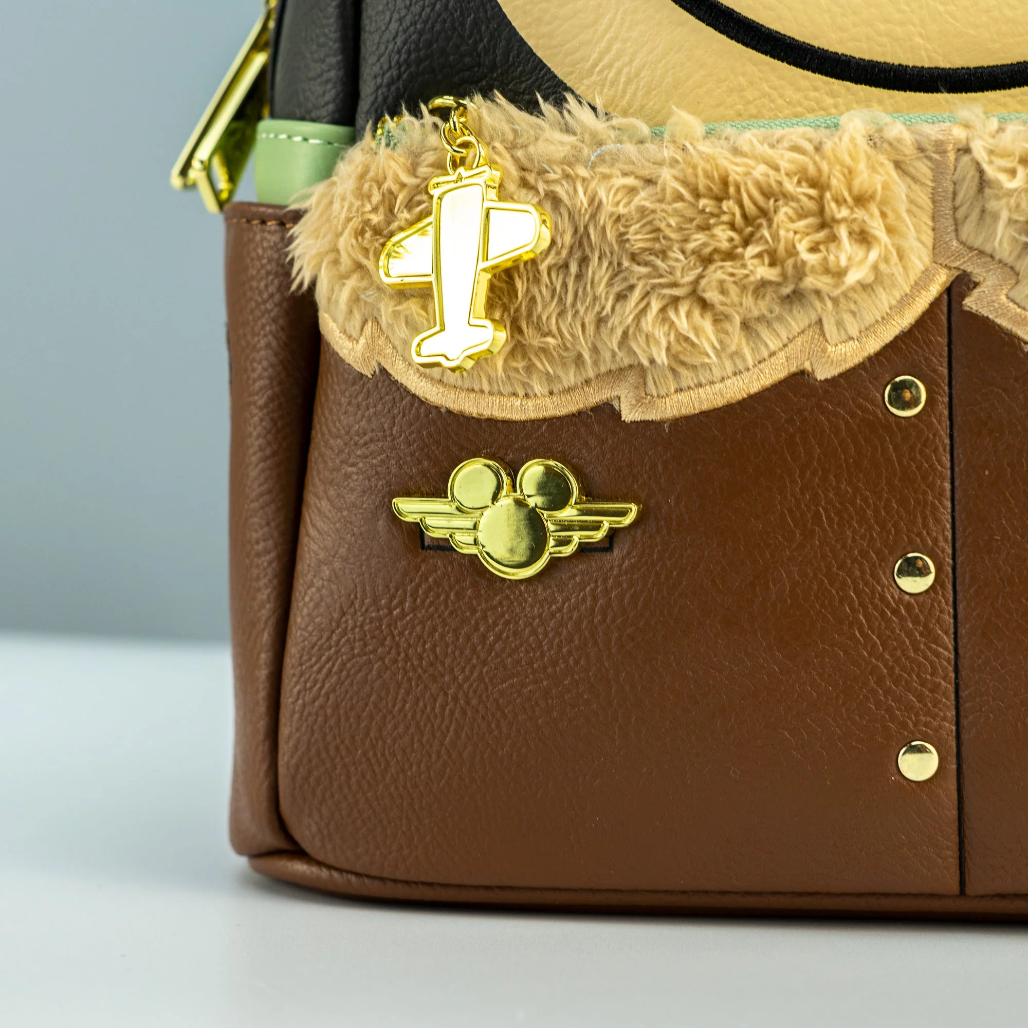 Loungefly x Disney Aviator Mickey Mouse Cosplay Mini Backpack - Image 8