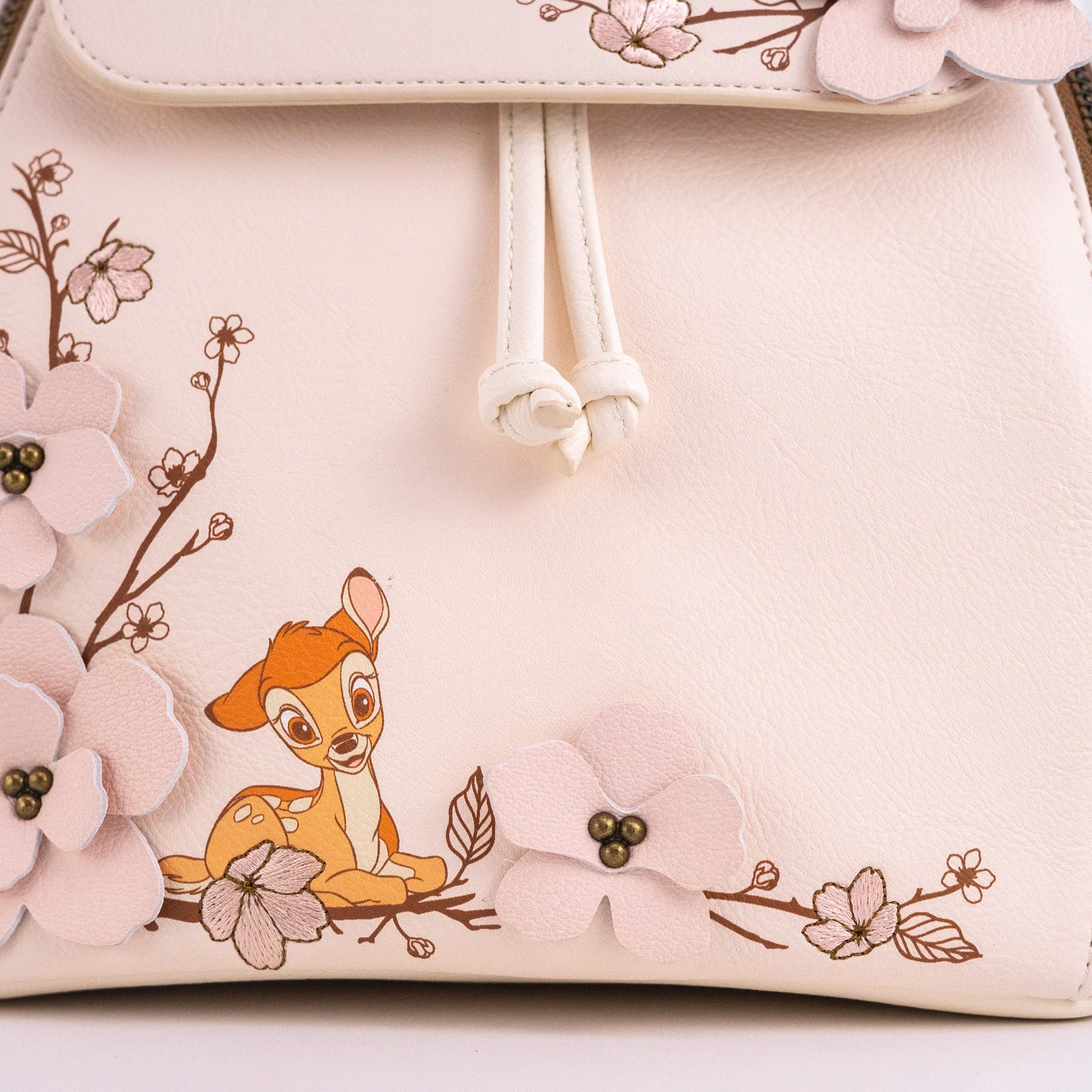 Loungefly x Disney Bambi Cherry Blossom Flap Mini Backpack - Image 3