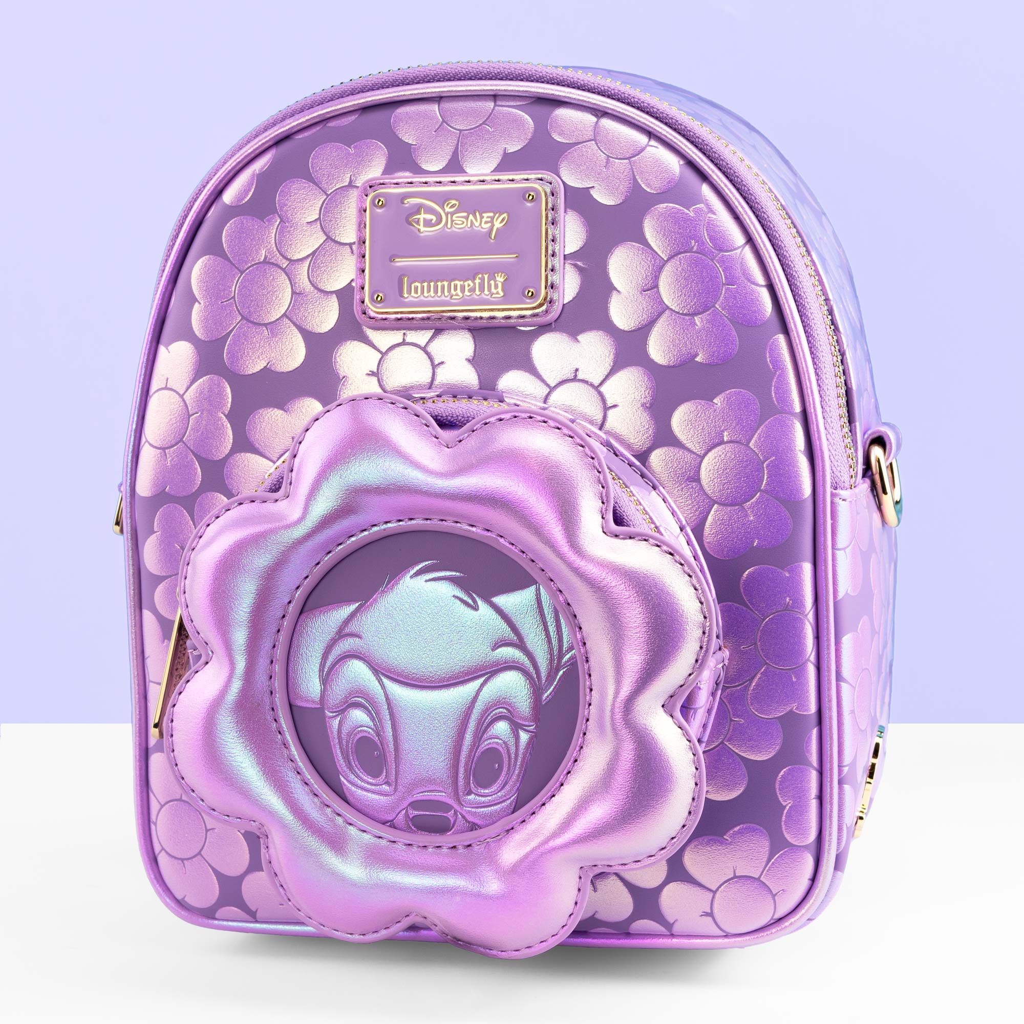 Loungefly x Disney Bambi Micro Convertible Mini Backpack & Crossbody Bag